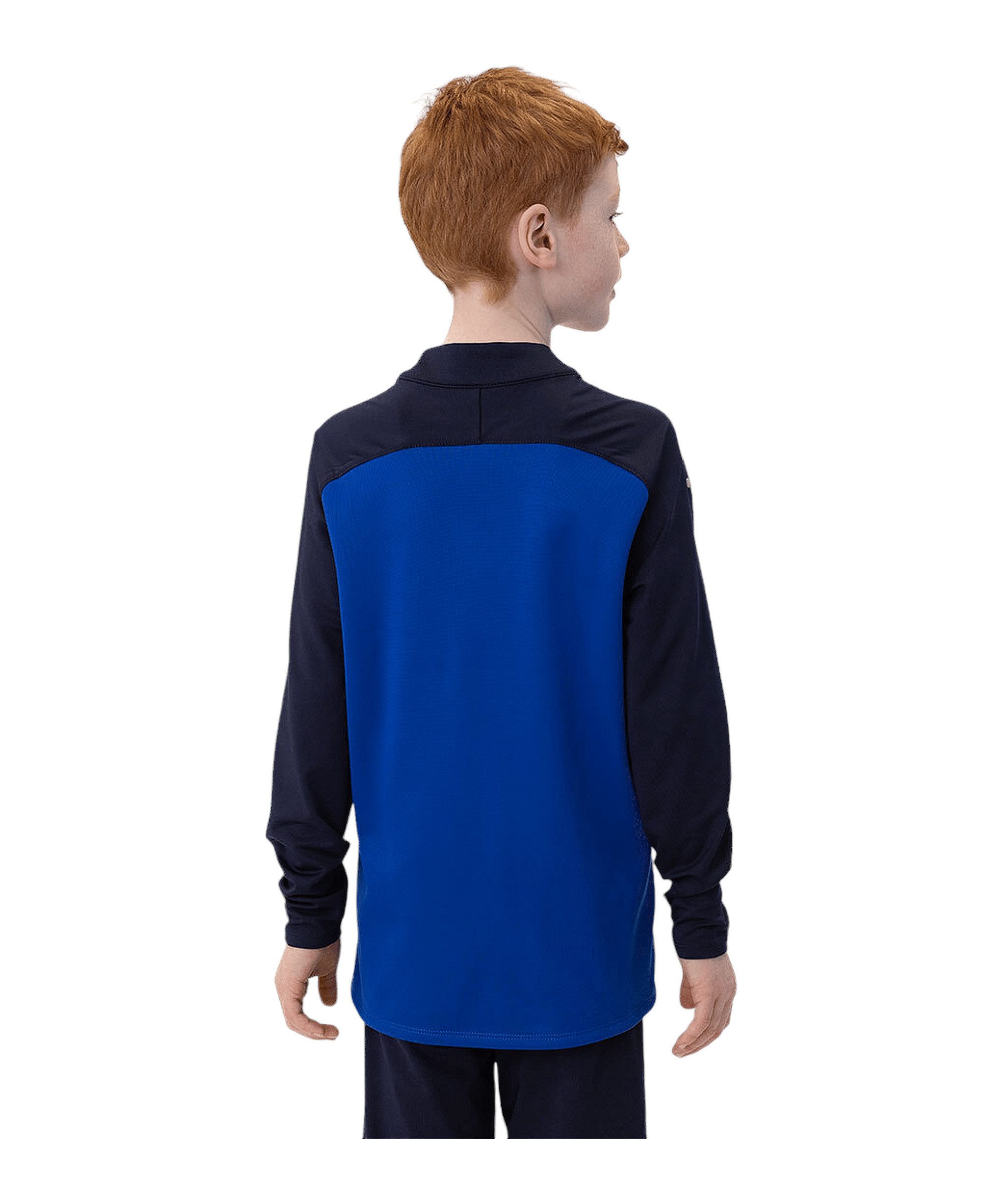Jako Sweatshirt JAKO Iconic HalfZip Sweatshirt Kids Langarm-Shirts Polyester