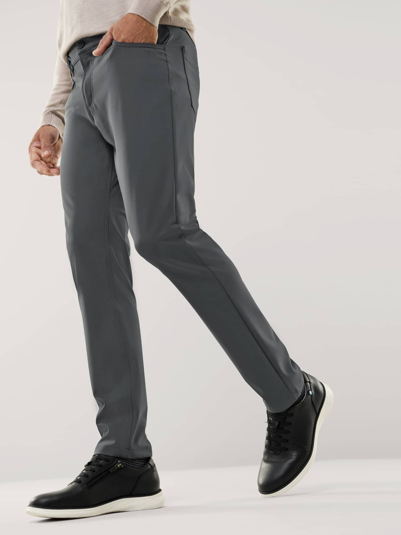 Walbusch 5-Pocket-Hose Herren Modern Fit Five Pocket Hose 360° Stretch knitterfrei, modern, knitterfrei, atmungsaktiv, Kurzgröße