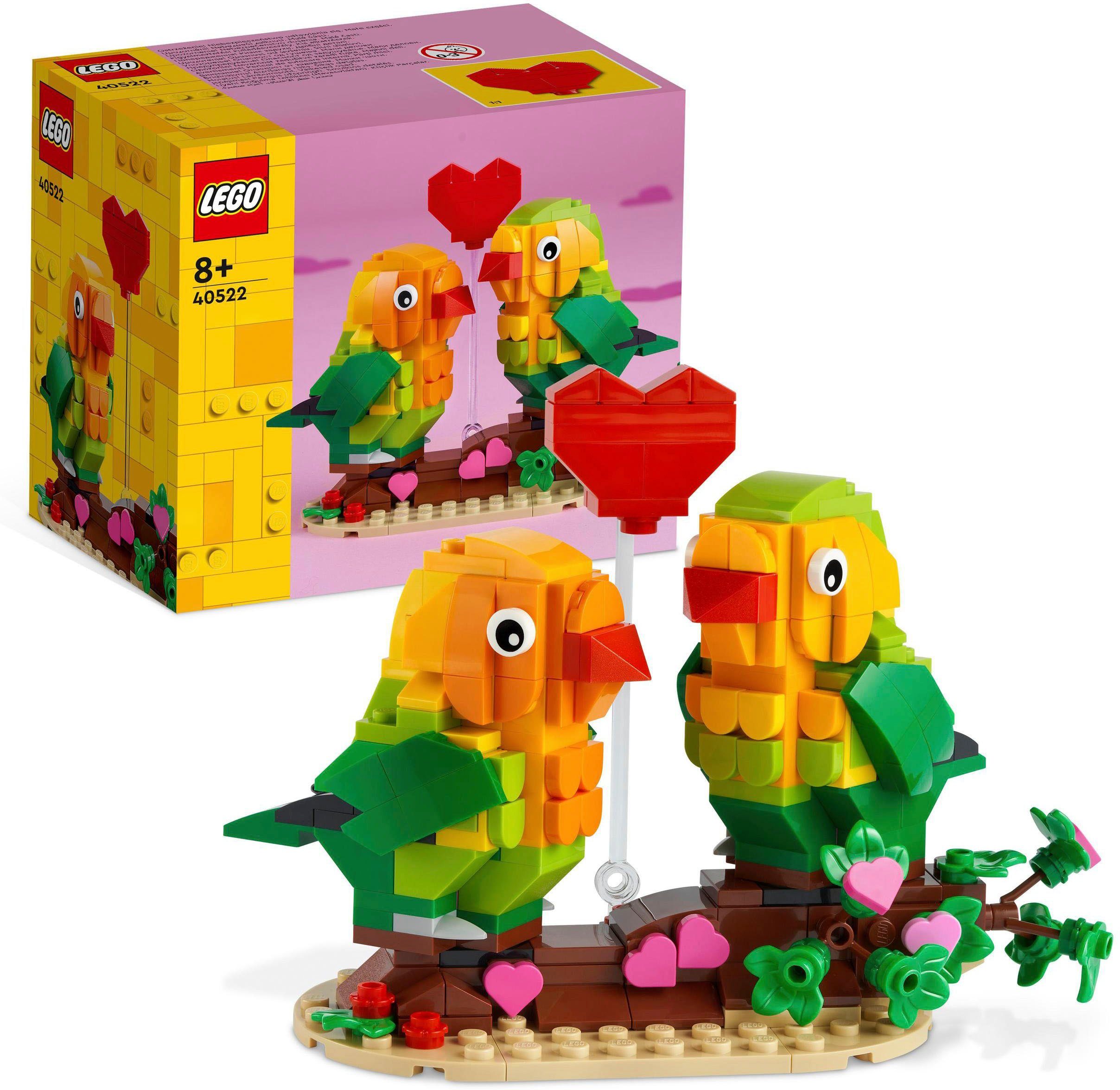 Made Europe in St), Valentins-Turteltauben LEGO® Konstruktionsspielsteine (40522), LEGO®, (298