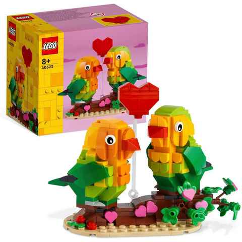 LEGO® Konstruktionsspielsteine Valentins-Turteltauben (40522), LEGO®, (298 St), Made in Europe