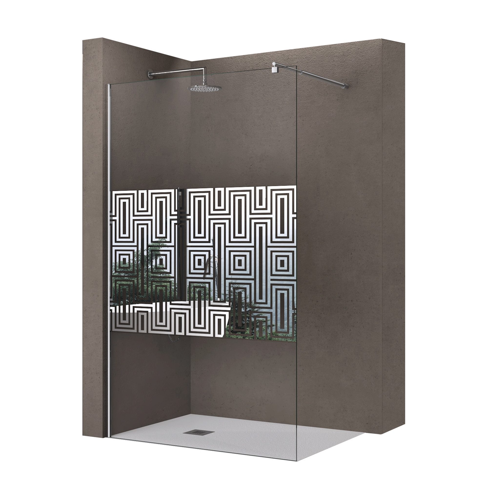 doporro Walk-in-Dusche Duschwand für Dusche Duschabtrennung günstig online kaufen