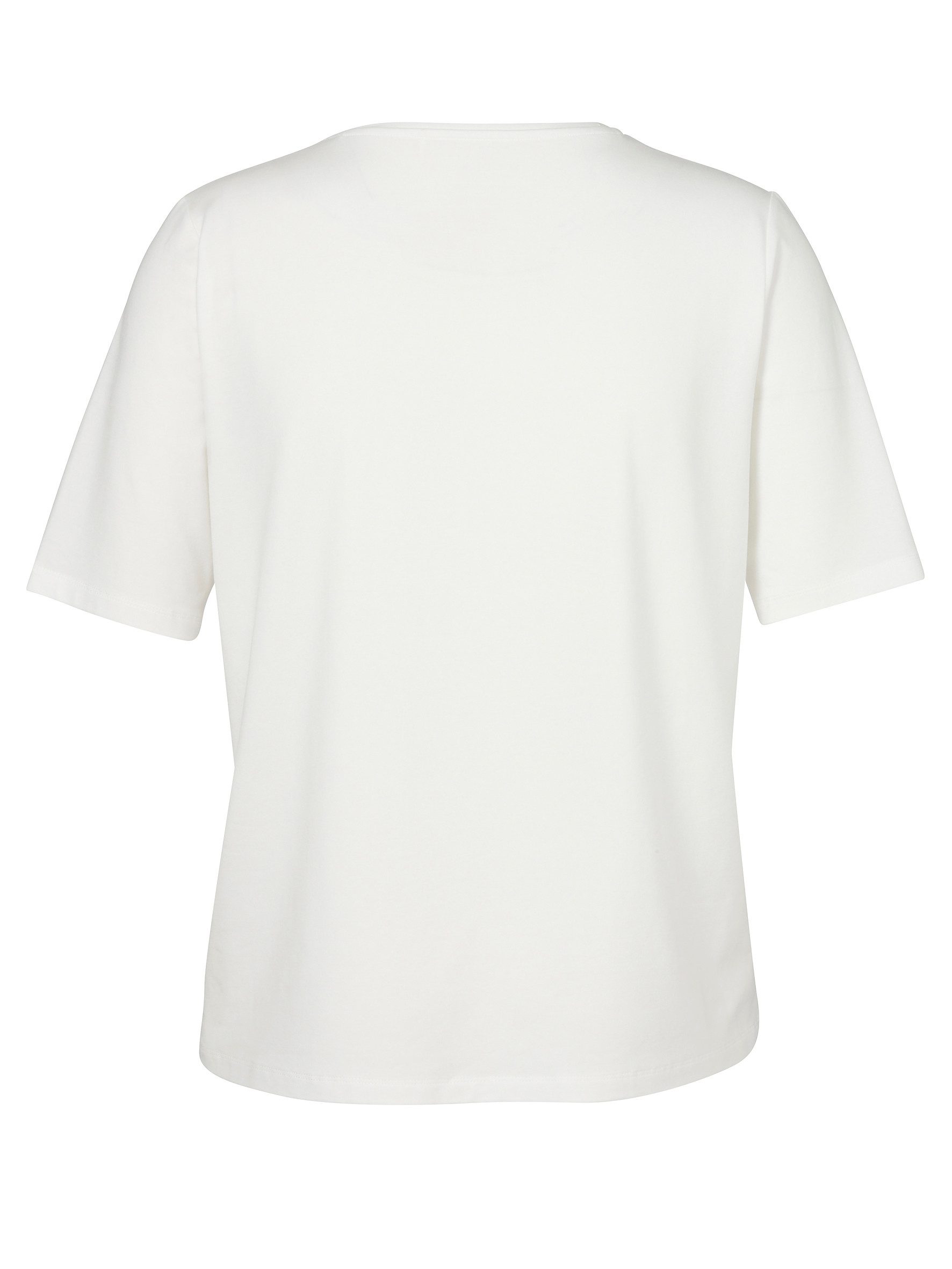 VIA APPIA DUE Shirtbluse T-Shirt Rundhals 1/2 Arm Motiv