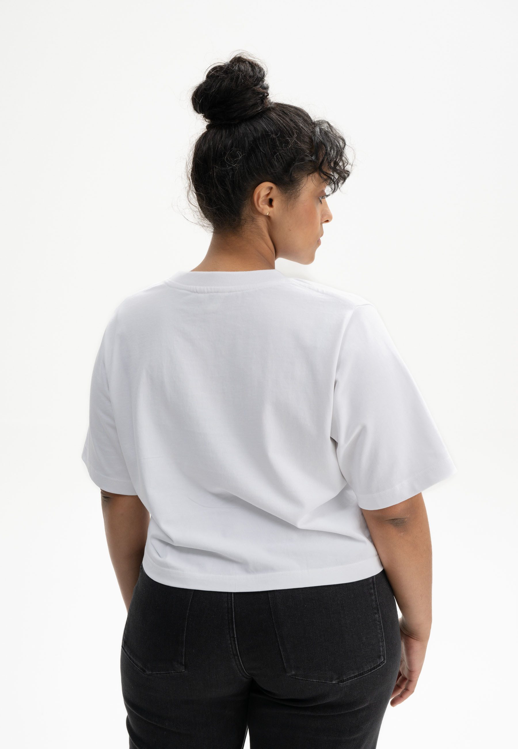 MELA Kurzarmshirt Cropped T-Shirt schwer JOSHNA günstig online kaufen