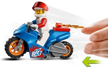LEGO® Konstruktionsspielsteine LEGO® City - Raketen-Stuntbike, (Set, 15 St)