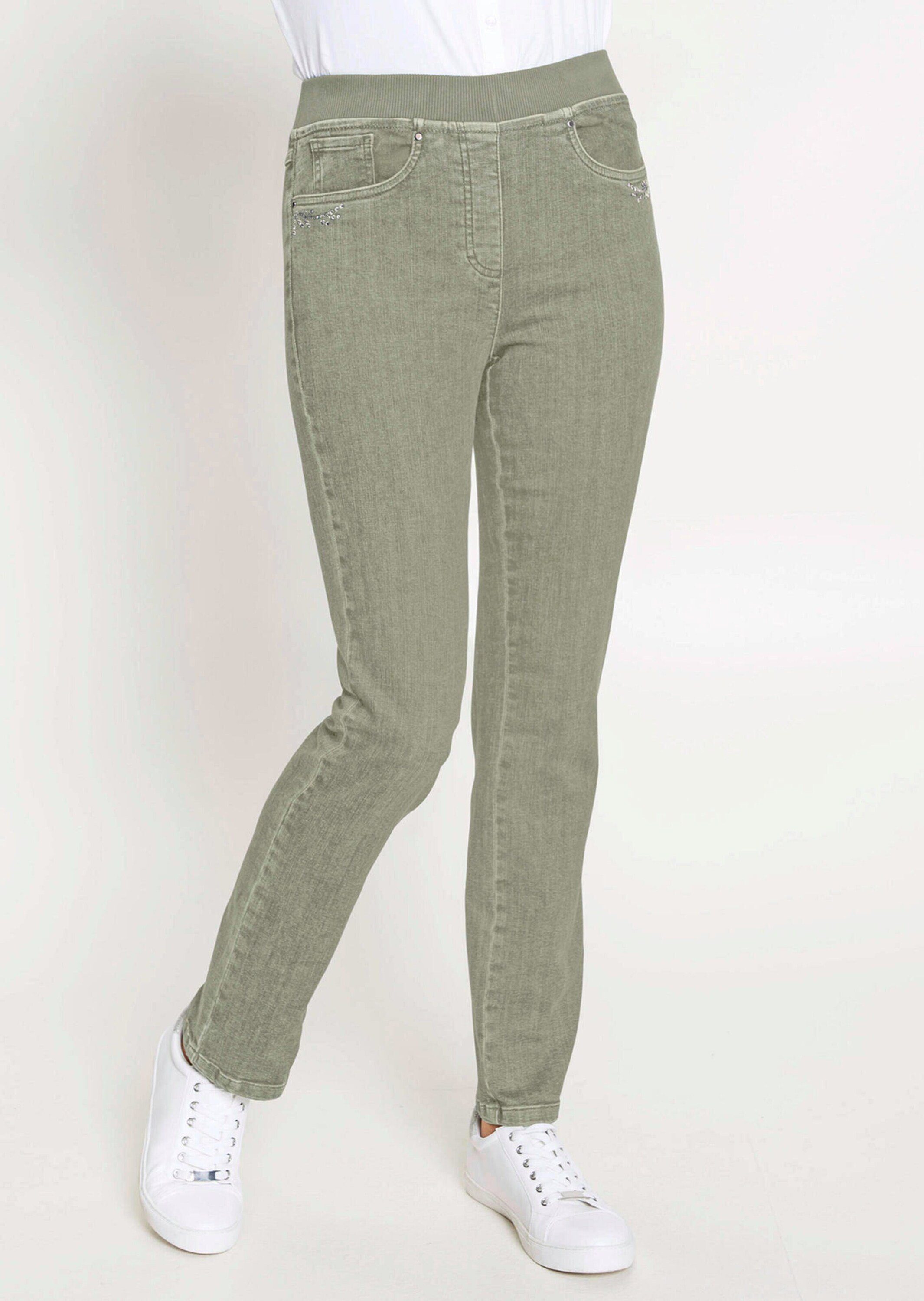 GOLDNER Bequeme Jeans Jeansschlupfhose Louisa