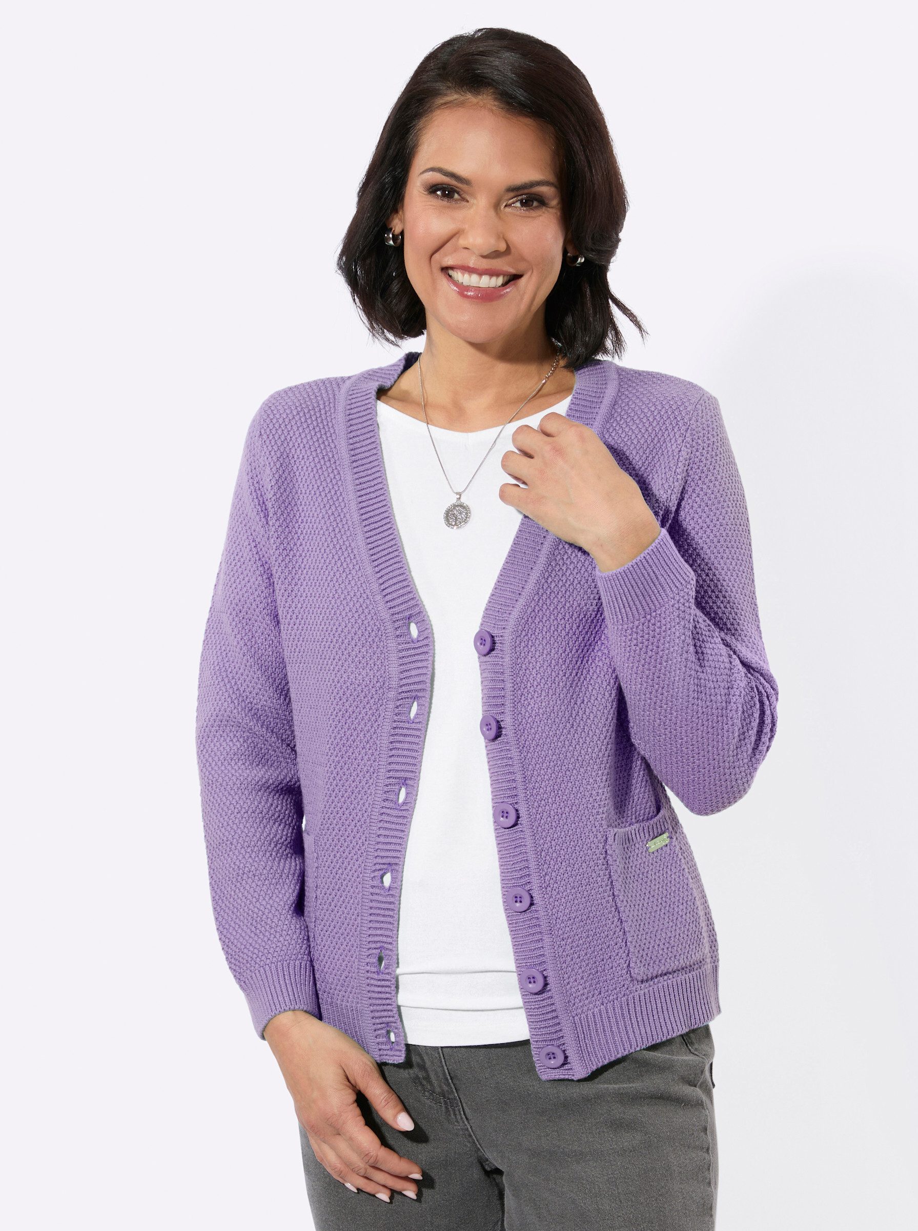 Strickjacke Strickjacke Langarm