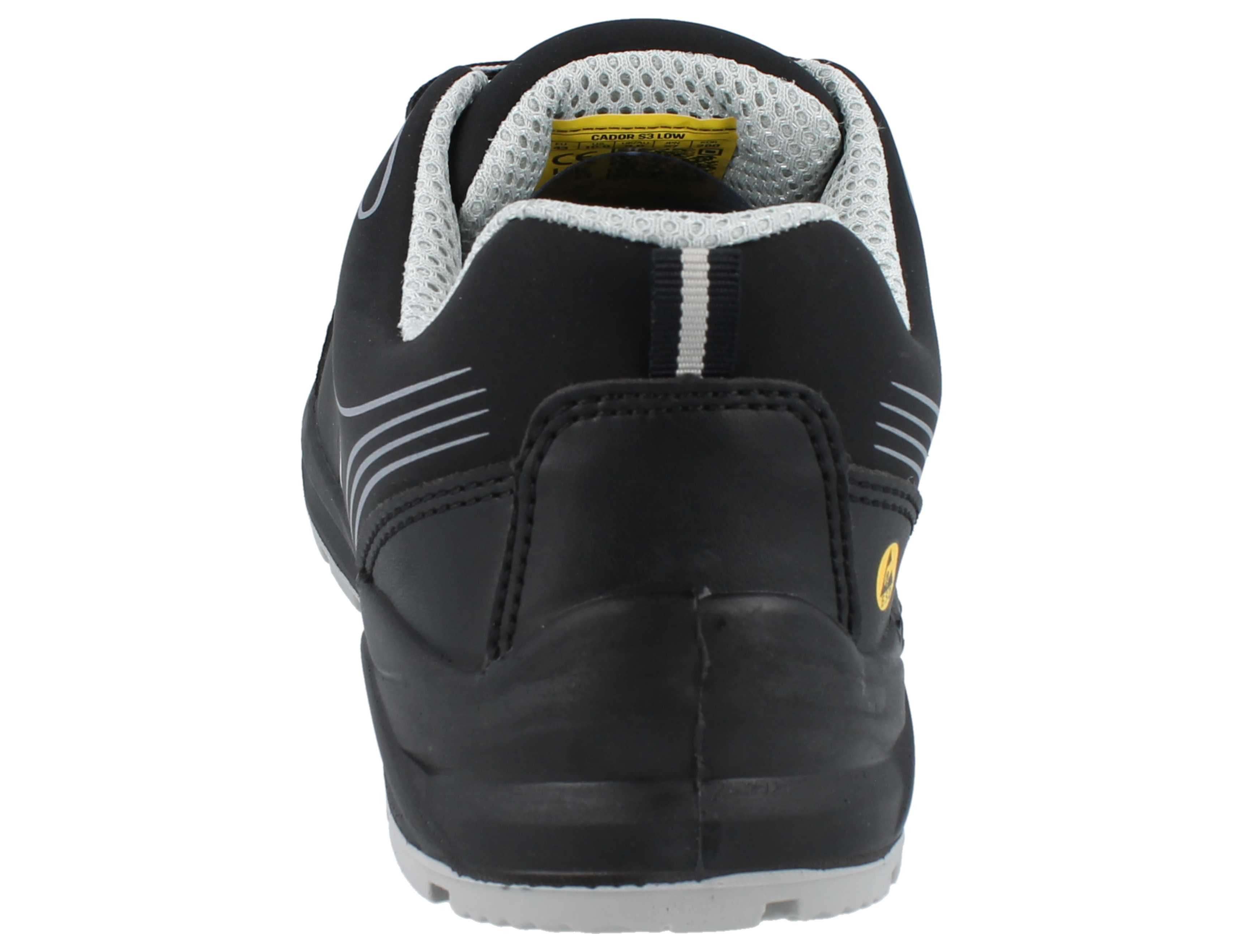 Safety Jogger SAFETY JOGGER Cador Herren Sicherheitssneaker S3 schwarz - Größe: 42 Sicherheitsschuh Wechselfußbett – Bild 3 von 5