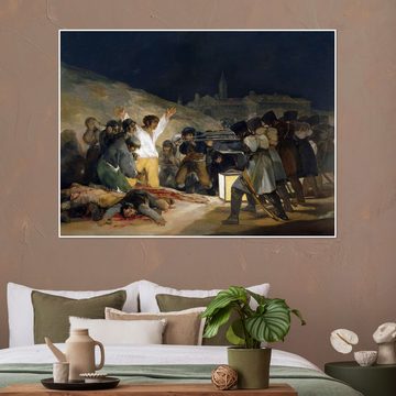 Posterlounge Poster Francisco José de Goya, Die Erschießung der Aufständischen, Malerei