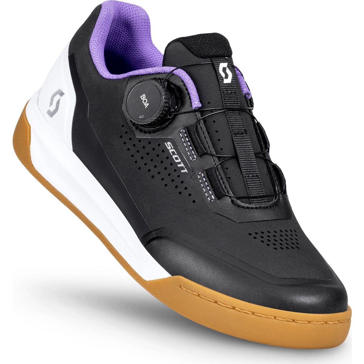 Scott Shoe W's Mtb Volt Evo Flat Boa Fahrradschuh Ideal für Mountainbikerinnen, bieten diese Schuhe optimalen Komfort