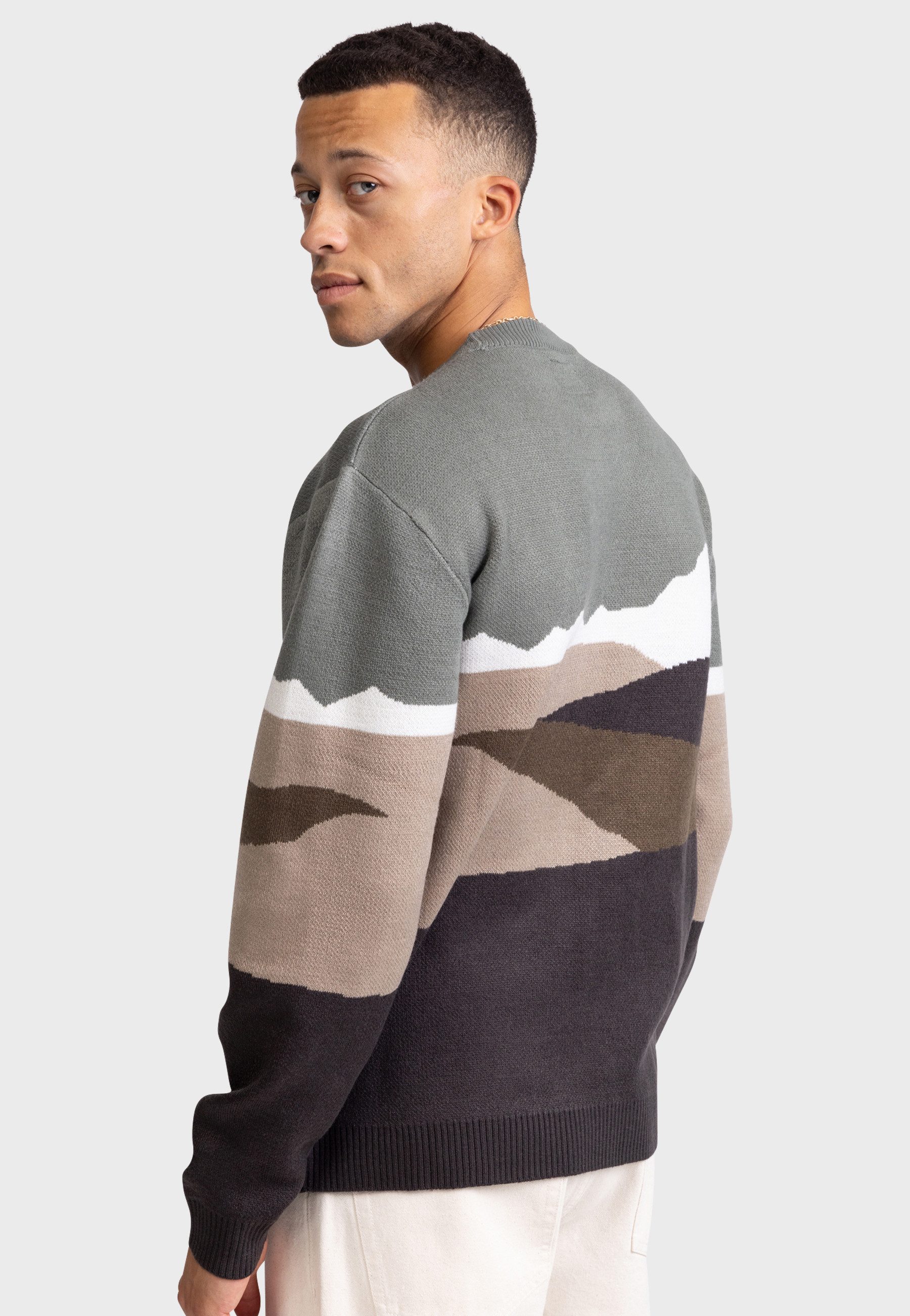 REDEFINED REBEL Rundhalspullover Redefined Rebel Knit RRColby Knit REGULAR FIT