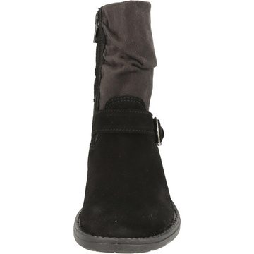 Mädchen Schuhe Leder Tex Stiefelette 4251-456-9900 gefüttert Schwarz Winterstiefel