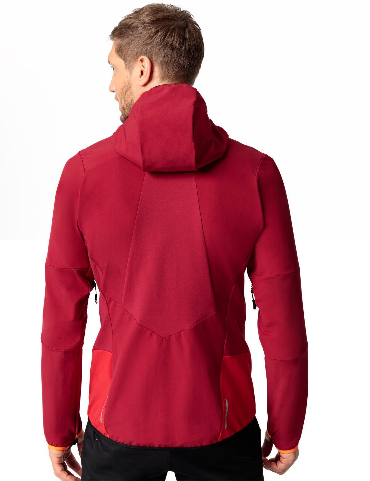 dark Outdoorjacke V Men's kompensiert Larice red (1-St) indian Jacket Klimaneutral VAUDE