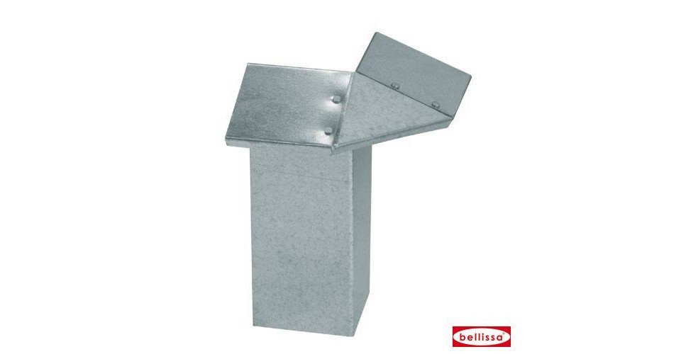 Rasenkante Bellissa Eckteil für Schneckenblech 7 x 7 x 20 cm