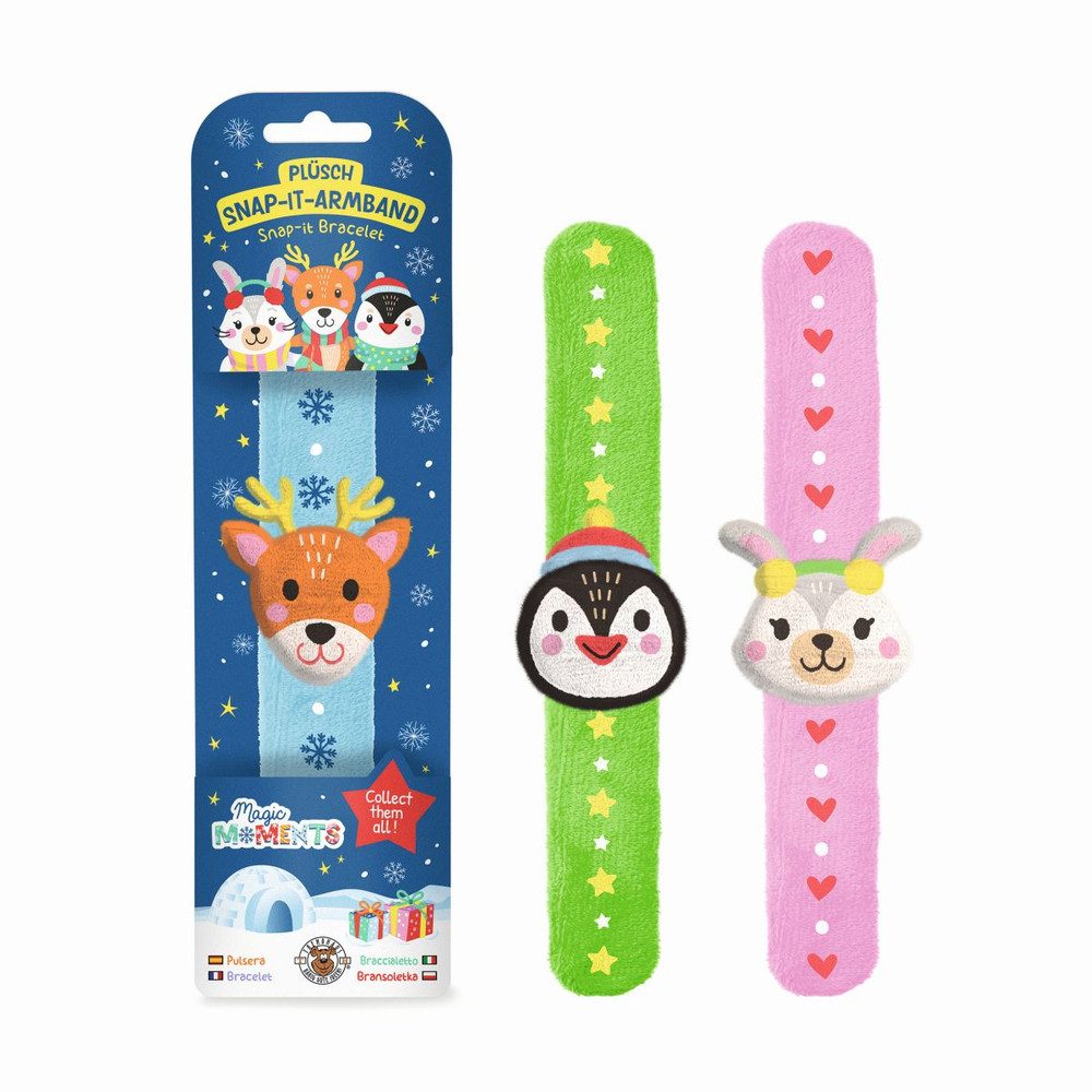 Trendhaus Ювелирные изделияset Schnapparmband - Plüsch - 1 Stück