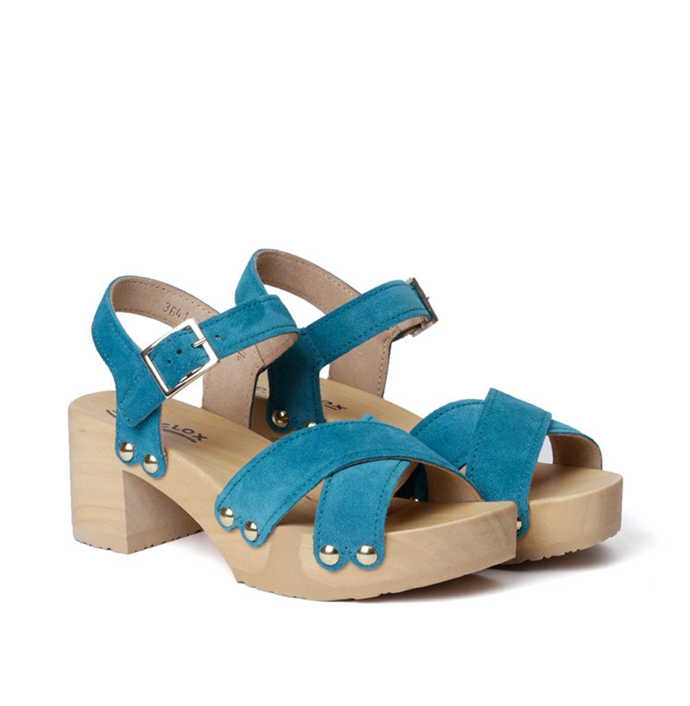 HANKA Kaschmir pacificgreen (natur) Sandalette