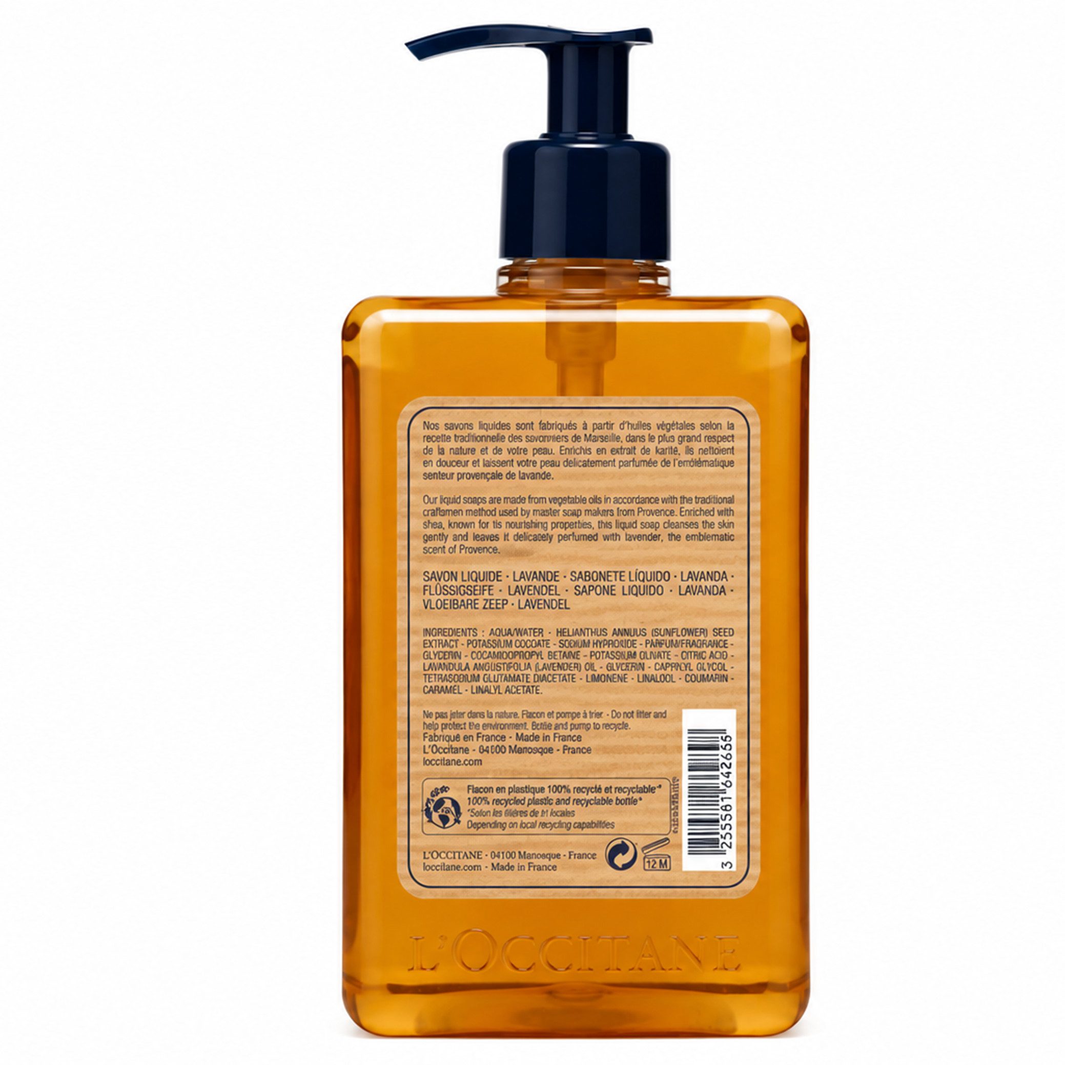 L'OCCITANE Handseife L`Occitane Hands & Body Lavender Liquid Seife 500ml