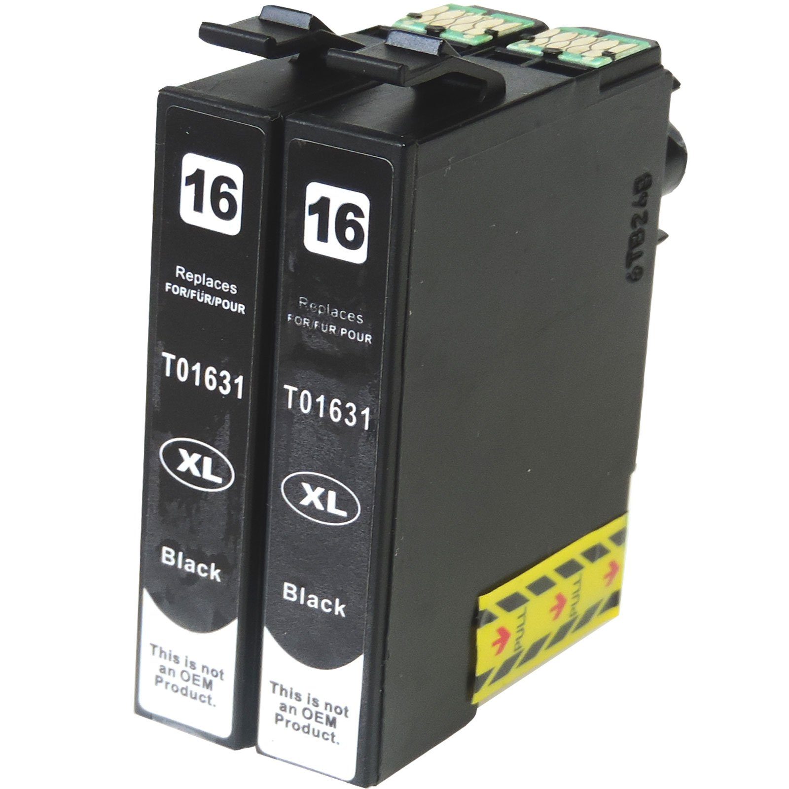 Kompatibel Epson 16XL, T1631, C13T16314010, Füller Tinten Patronen Set Tintenpatrone (Set, DWF)