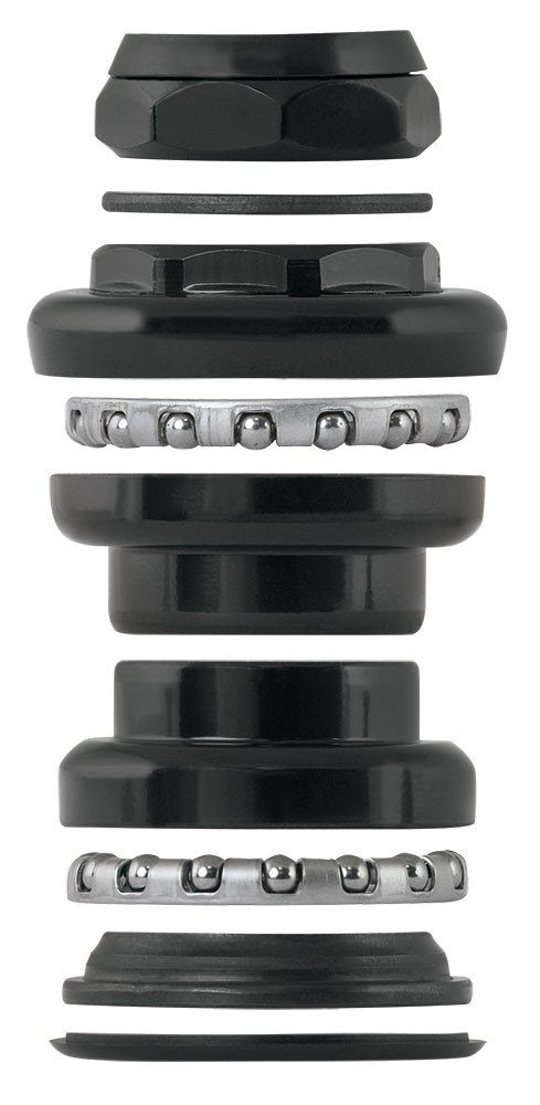 FORCE Lenkervorbau Force Steuersatz mit Gewinde 22,2mm 1'' Stahl