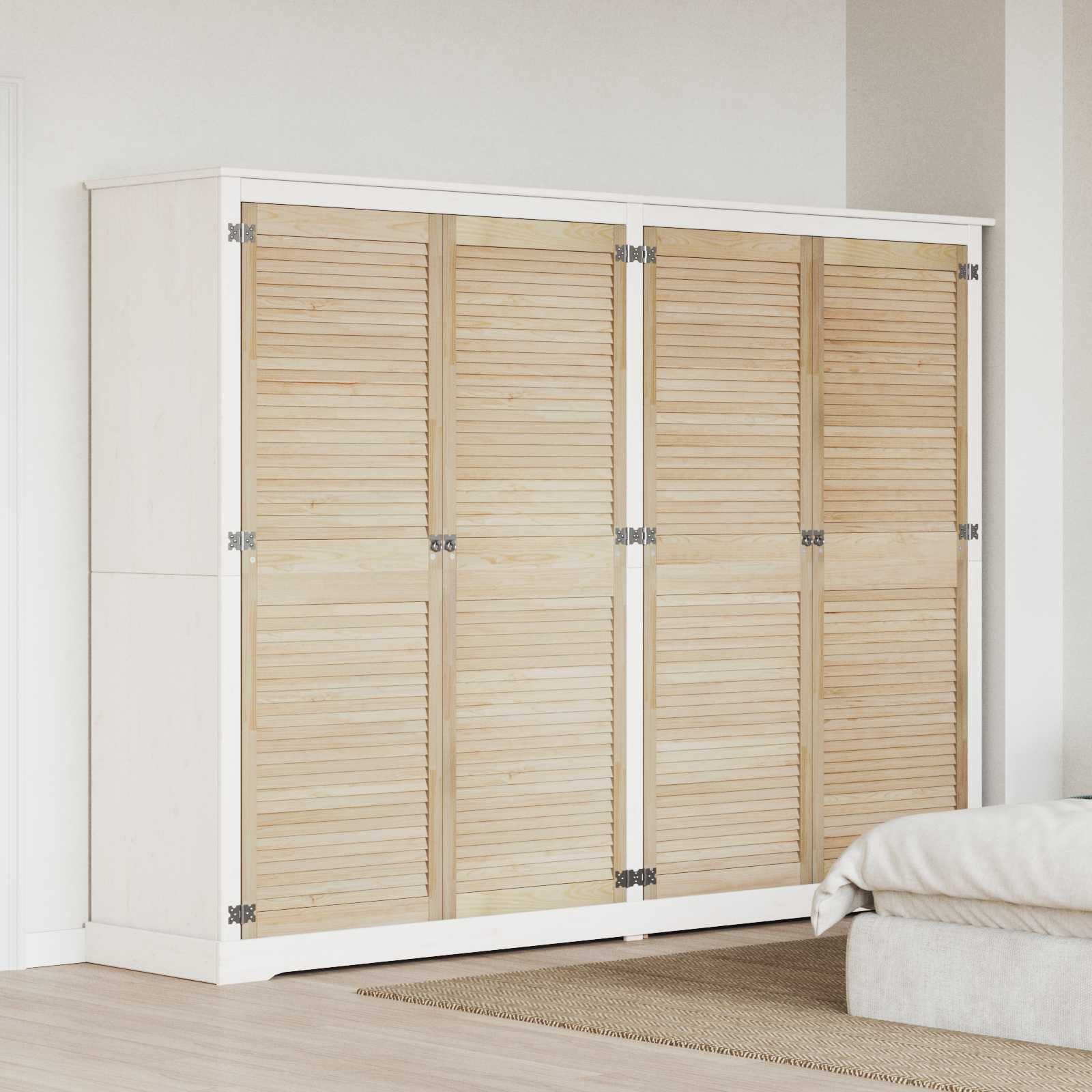 vidaXL Schranktür Schranktür mit Tür 4 Stk. Natur 170 x 2,1 x 59,5 cm (4 St)