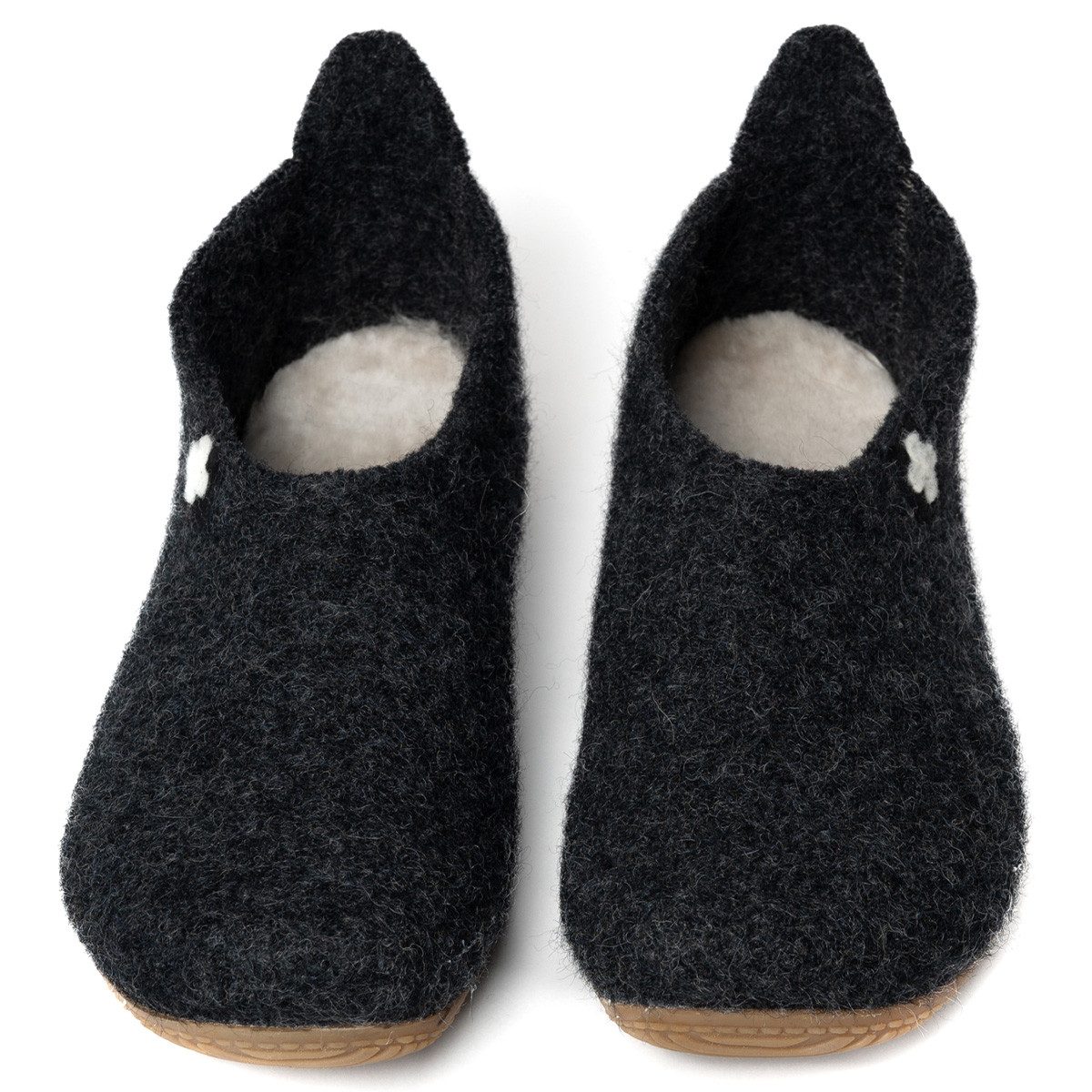 Living Kitzbühel Schurwolle Hausschuh (1-tlg) Hausschuh - Weiche Lammfellinnensohle