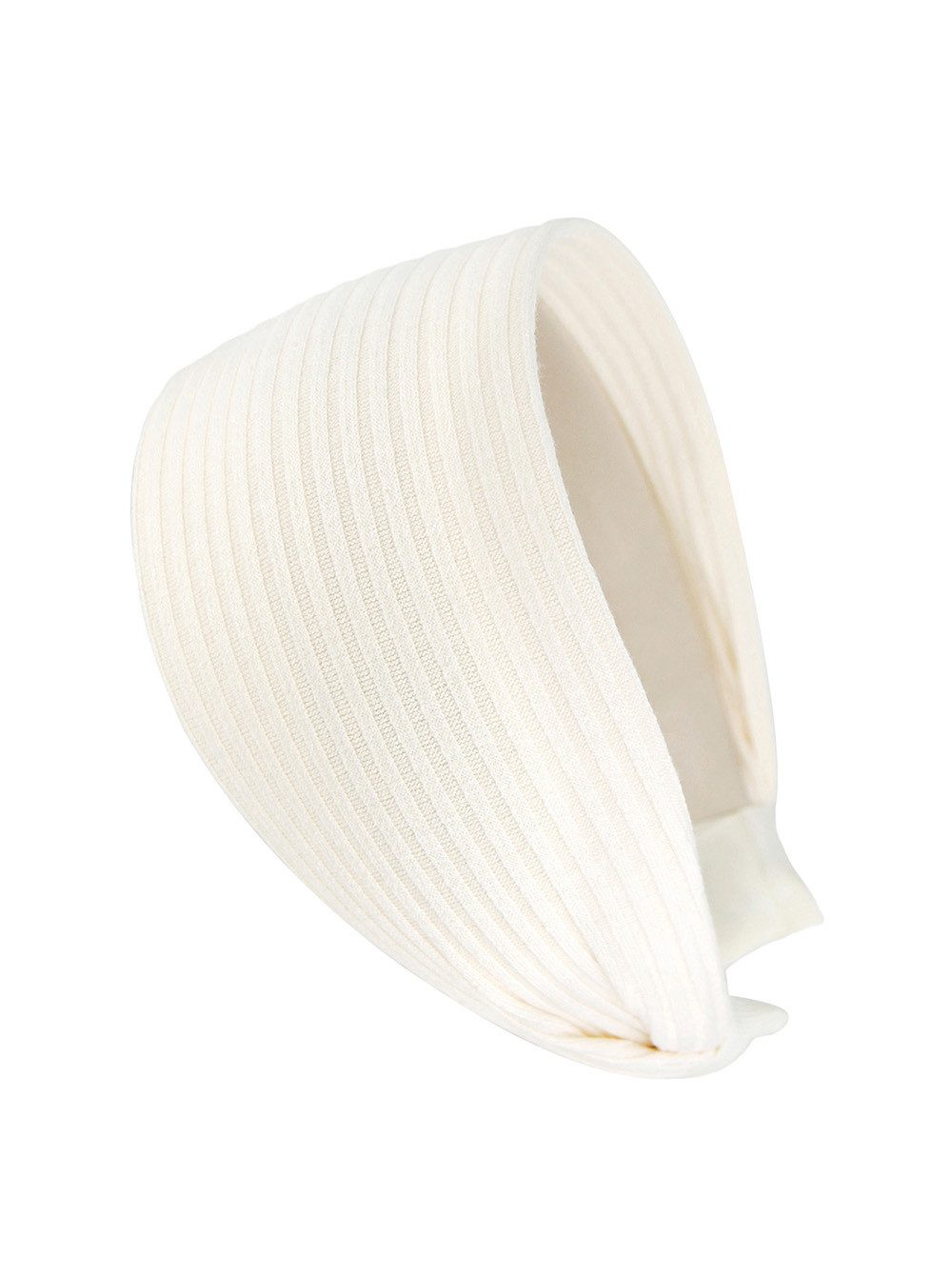 axy Haarreif Breiter Haarreif aus Strickstoff Wunderschön, Damen Breiter Haarreif Haarband Haarreifen