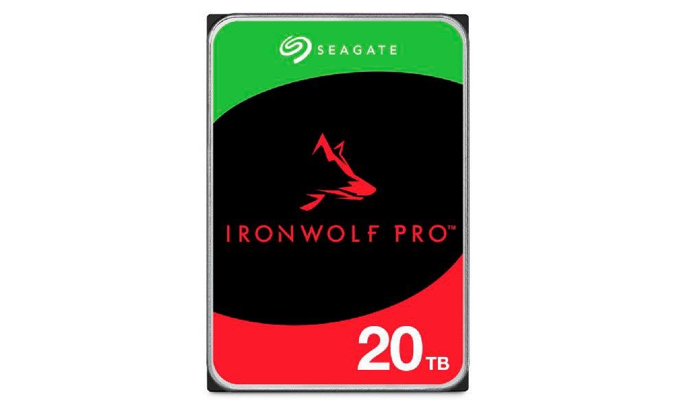 Seagate Ironwolf PRO NAS HDD 20TB SATA interne HDD-Festplatte (20000 GB) 3,5"