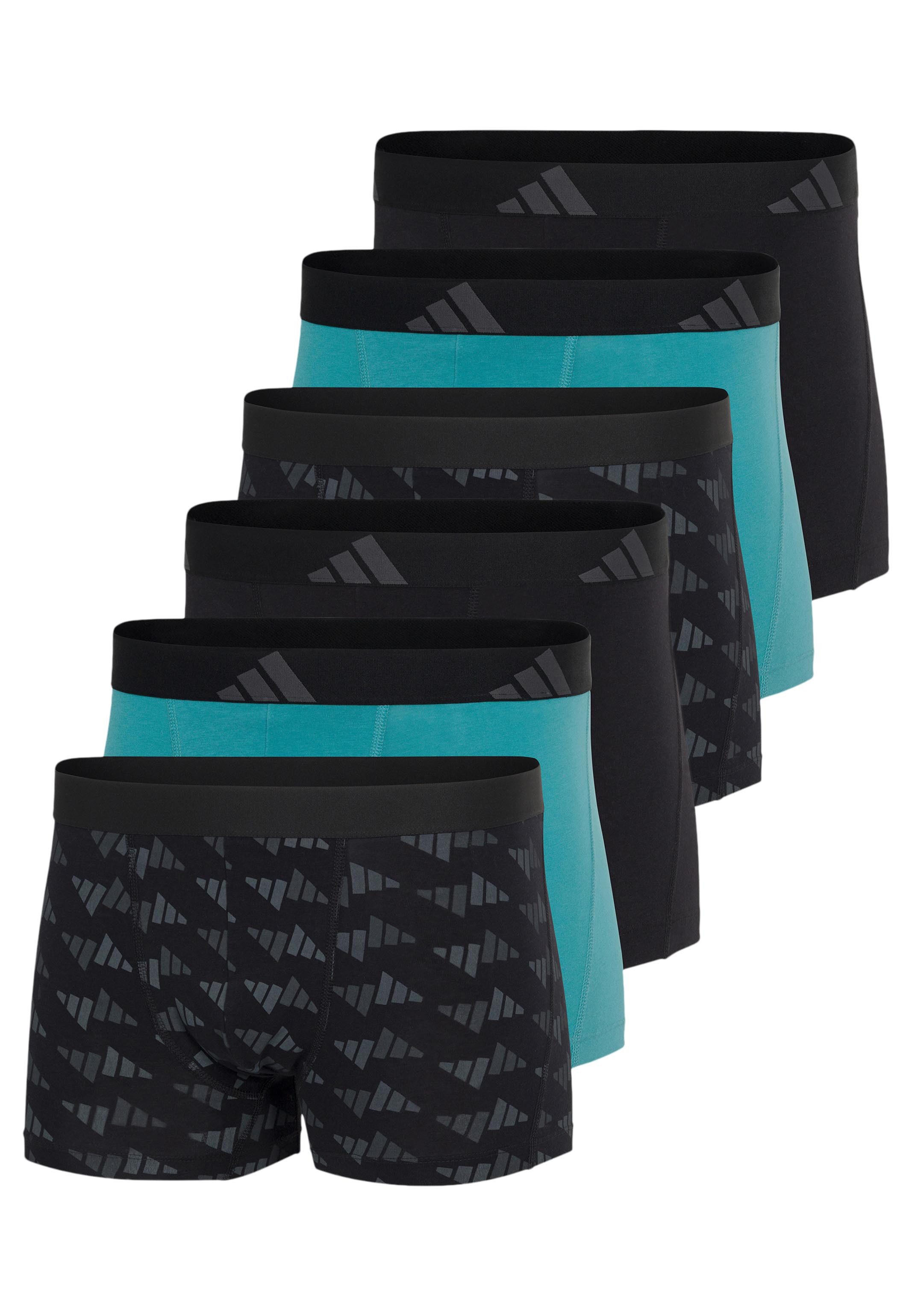 adidas Sportswear Retro Boxer 6er Pack Active Flex Cotton (Spar-Set, 6-St) günstig online kaufen