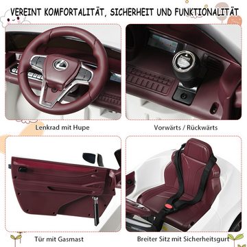 KOMFOTTEU Elektro-Kinderauto, Belastbarkeit 30 kg, Elektrofahrzeuge für Kinder 3-8 Jahren