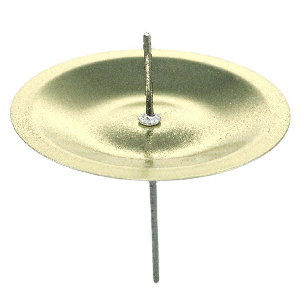 Florists Products Kerzenhalter Kerzenhalter Gold mit Dorn für Adventskranz Ø5cm 36St