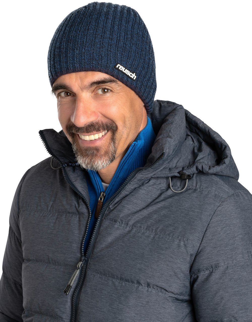 Reusch Strickmütze atmungsaktives, hochwertiges Wollstrick