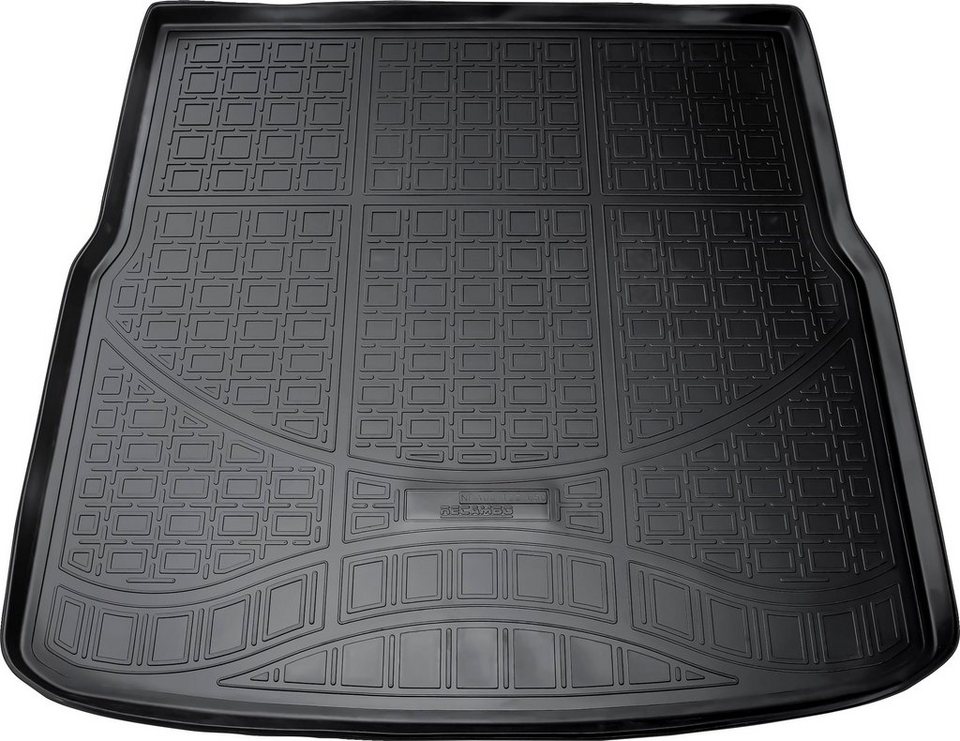RECAMBO Kofferraumwanne CustomComforts (1 St), für Ford S-Max, I WA6 2006 -  2014, perfekte Passform, Hohe Gummiqualität (TPE Material) – längere  Lebensdauer der Automatten