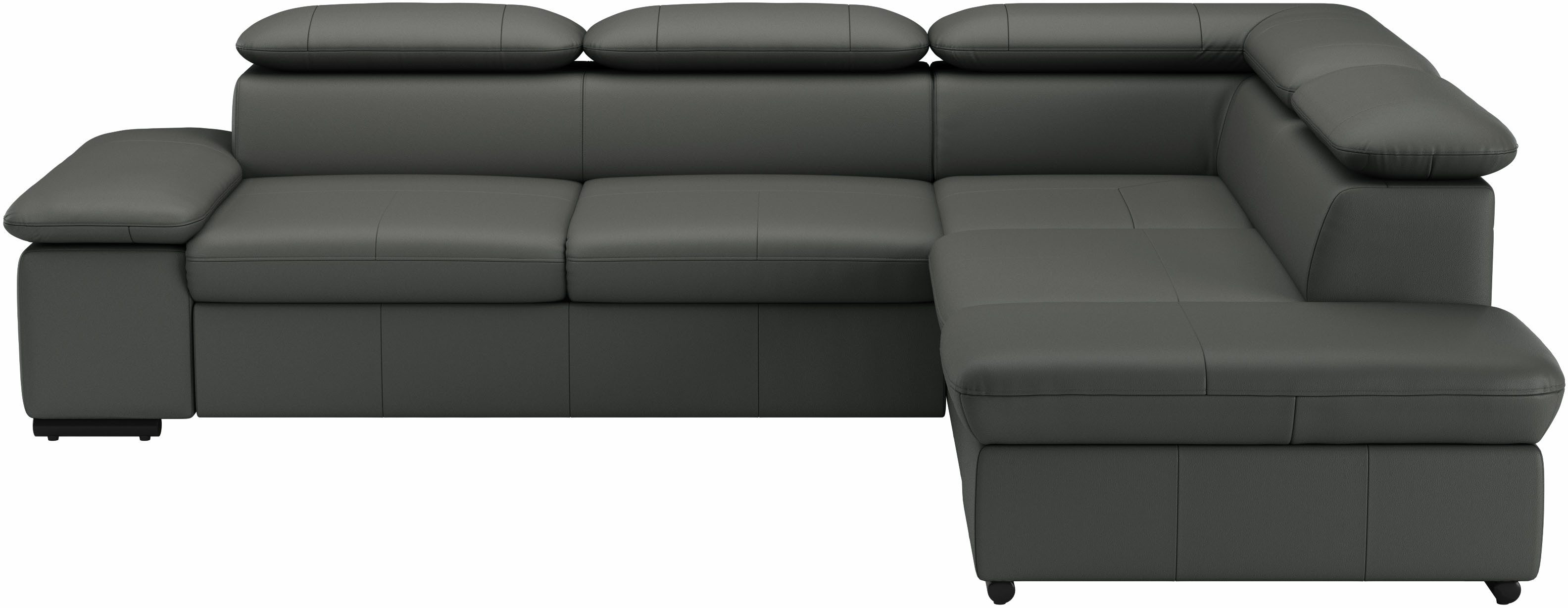 sit&more Ecksofa Alcudia L-Form, mit Armteilverstellung, optional Kopfteilverstellung und Bettfunktion