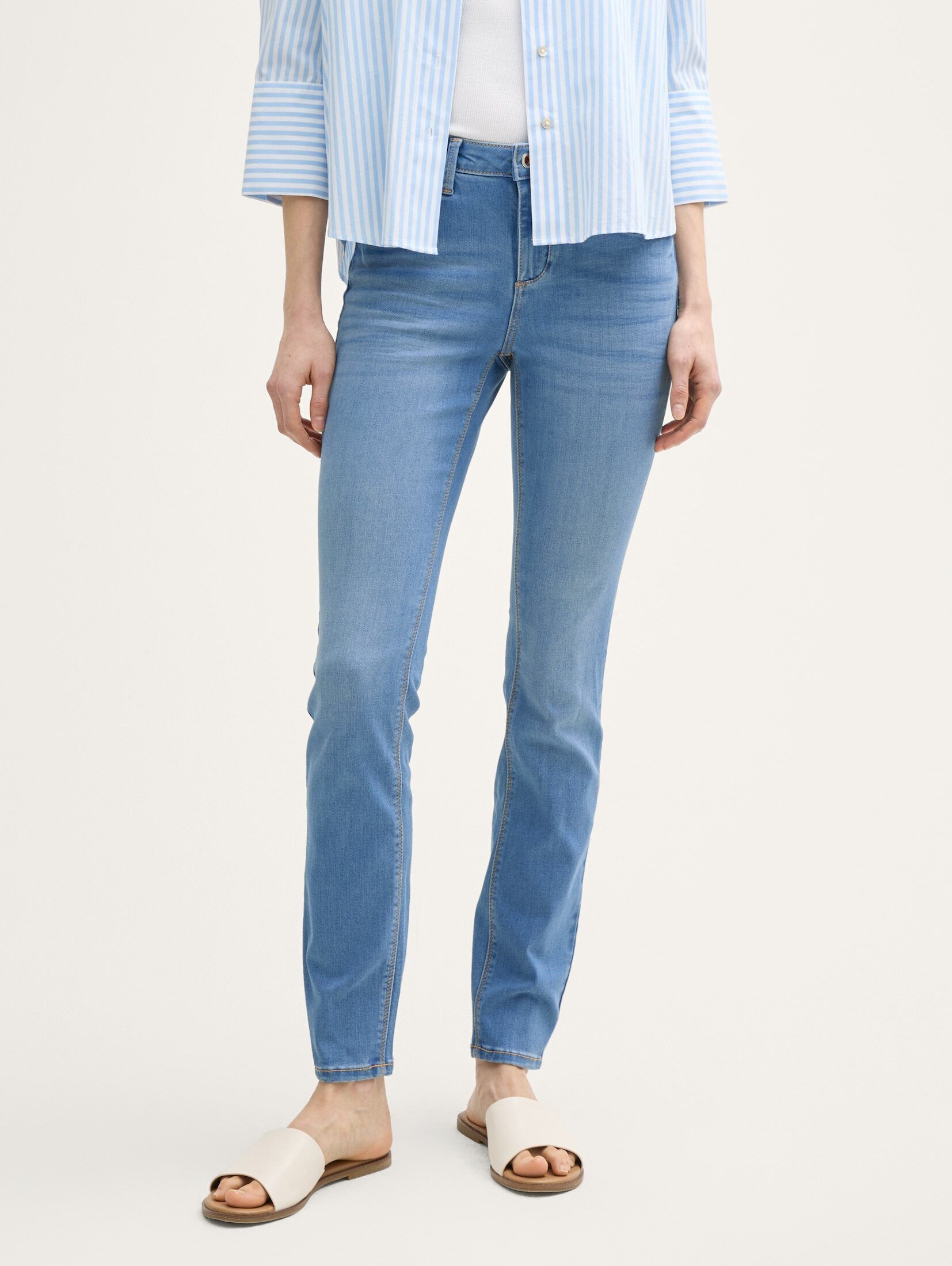 TOM TAILOR Skinny-fit-Jeans Jeanshosen TTALEXA SKINNY günstig online kaufen