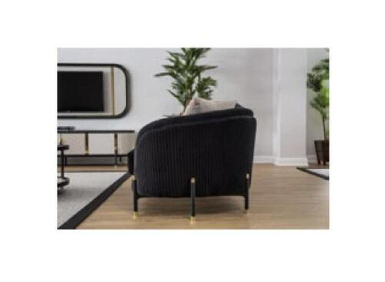 Polster Modern Sofagarnitur 3+3+1+1 Sitz Wohnzimmer-Set JVmoebel Set (6-St) Design Sofas Couchen Sofa,