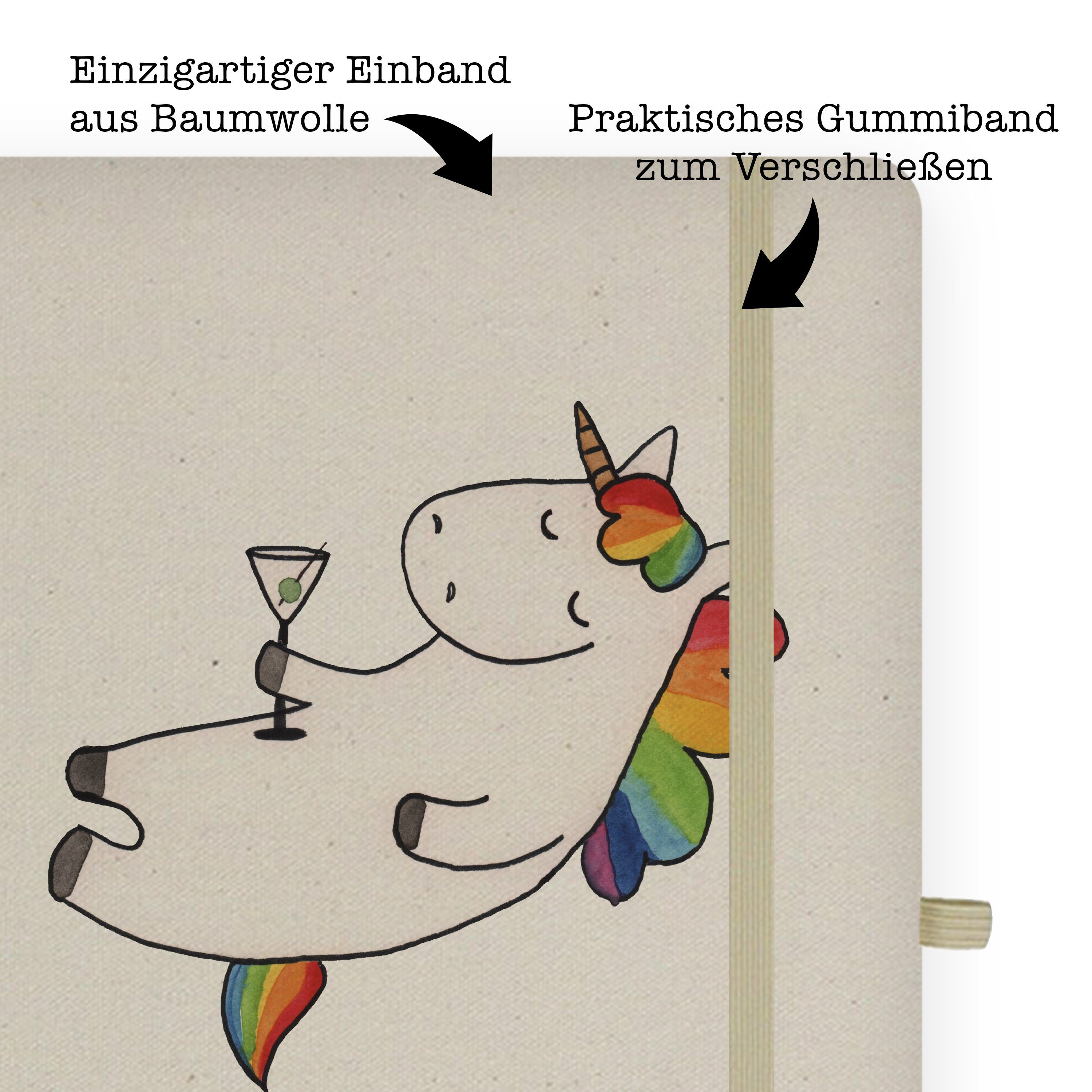 Einhorn Geschenk, Transparent Mrs. & Adres Cocktail - Panda Notizbuch Mr. Mr. - & Kladde, Rum, Panda Mrs. lustig,