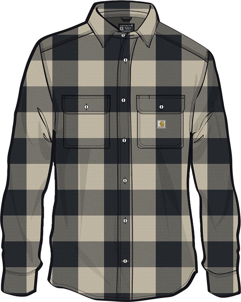 Carhartt Langarmhemd Long Plaid 107013 günstig online kaufen