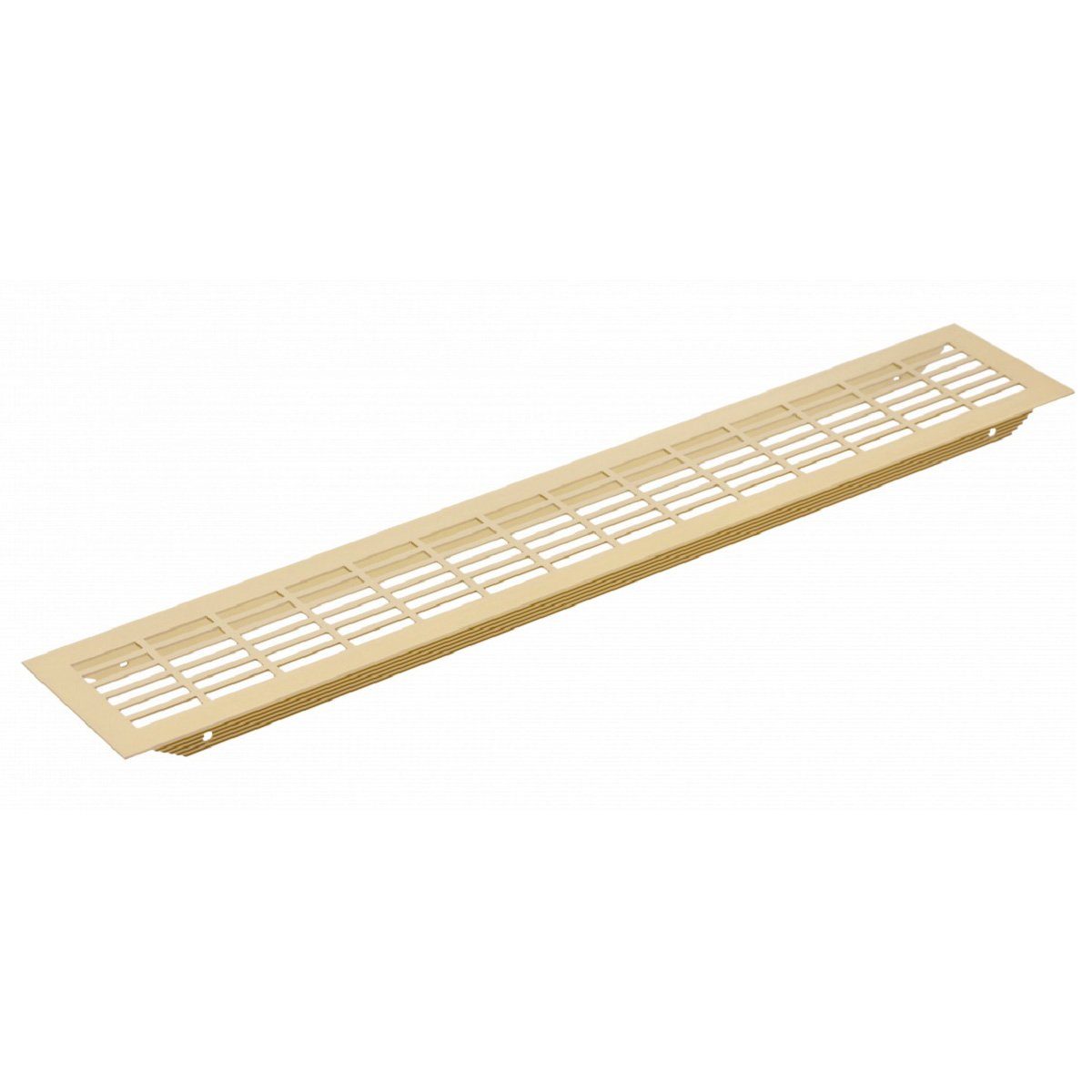 MS Мебельная фурнитура Вентиляционные решетки Stegblech Aluminium-Gitter 80x480mm gerade Lochung