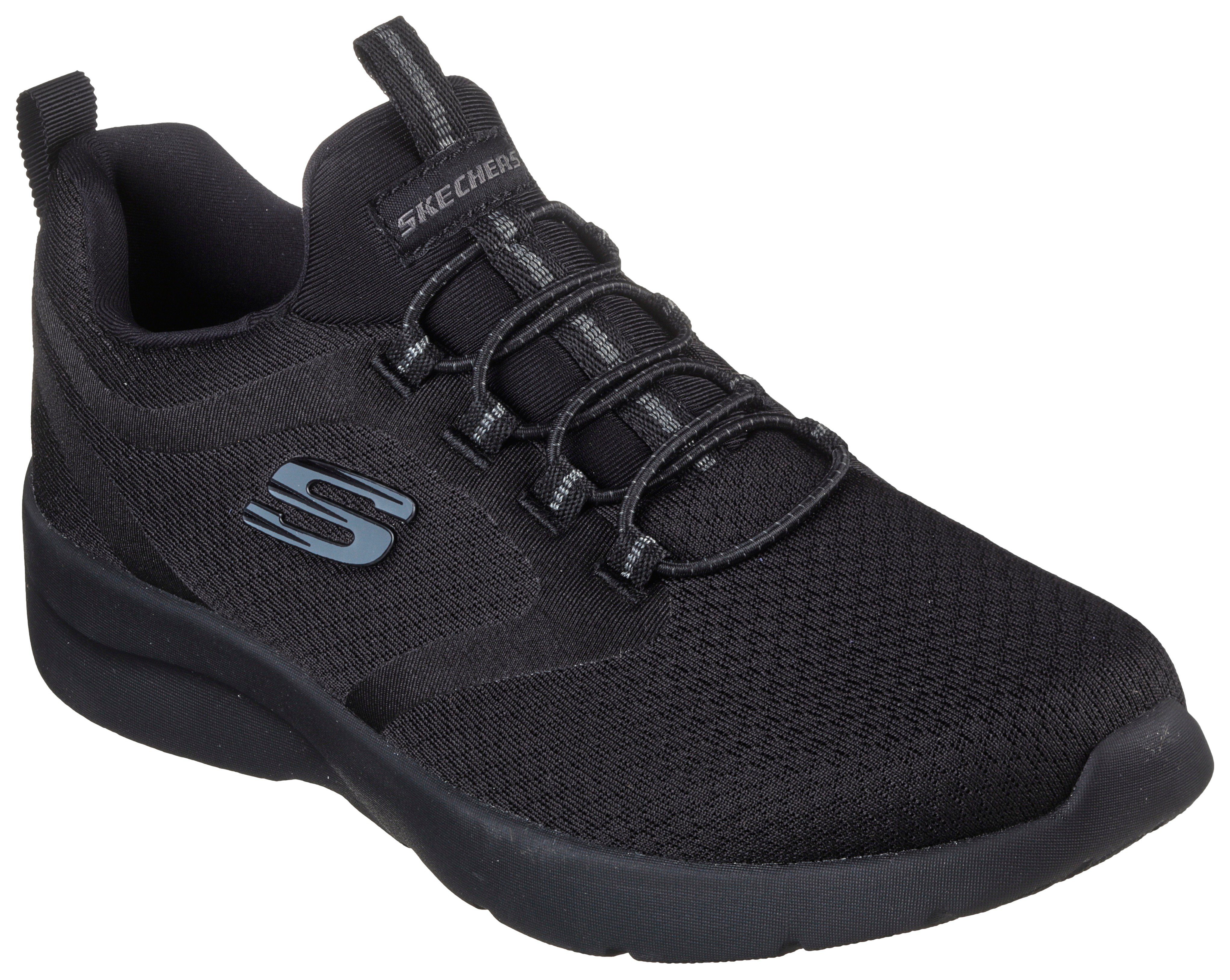 Skechers DYNAMIGHT 2.0 Slip-On Sneaker mit zwei praktischen Anziehlaschen