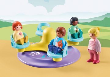 Playmobil® Konstruktions-Spielset Zahlenkarussell (71324), Playmobil 1-2-3, (5 St), Made in Europe