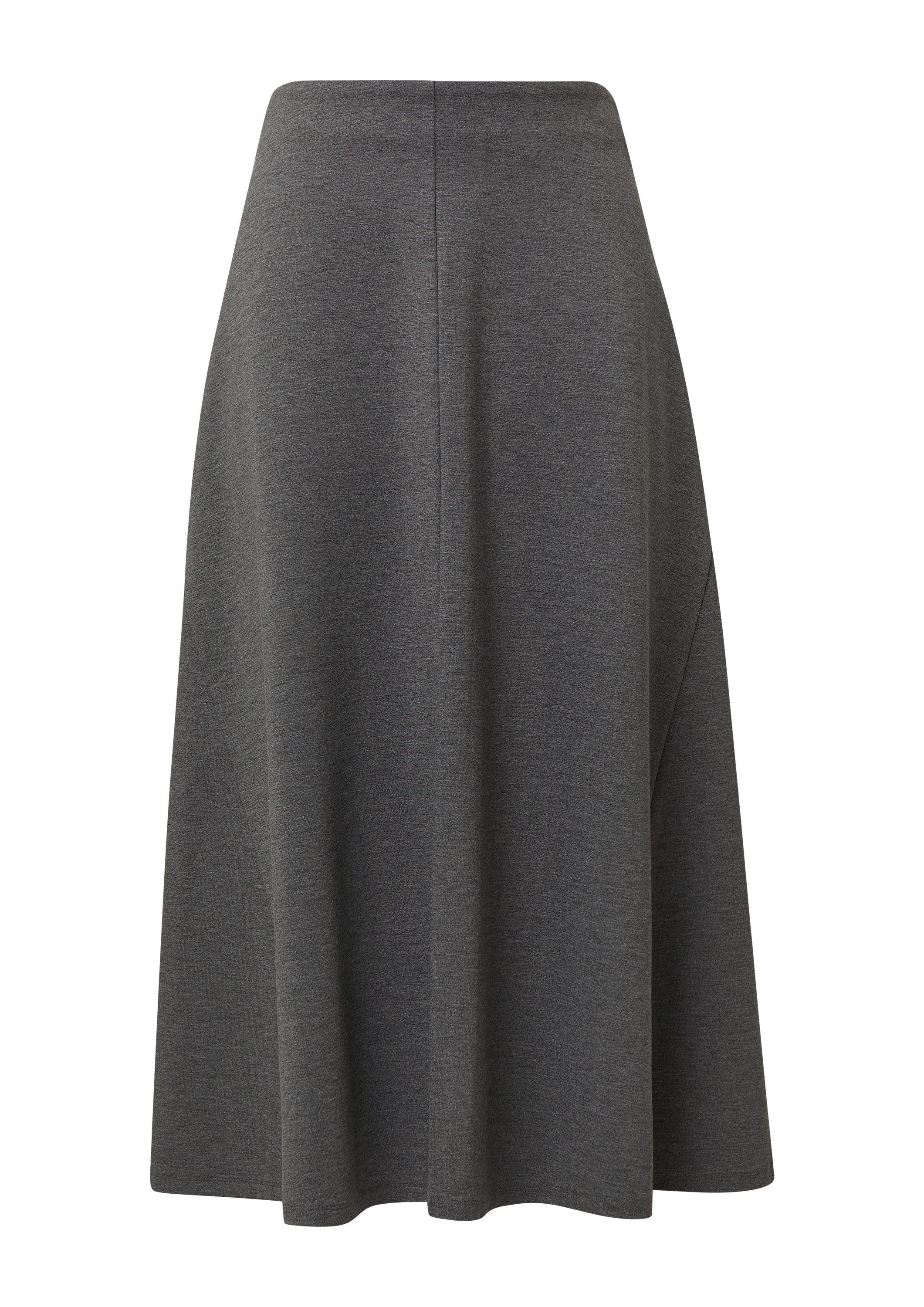 s.Oliver Maxirock Rock Ausgestellter Midi-Rock aus Interlockjersey günstig online kaufen