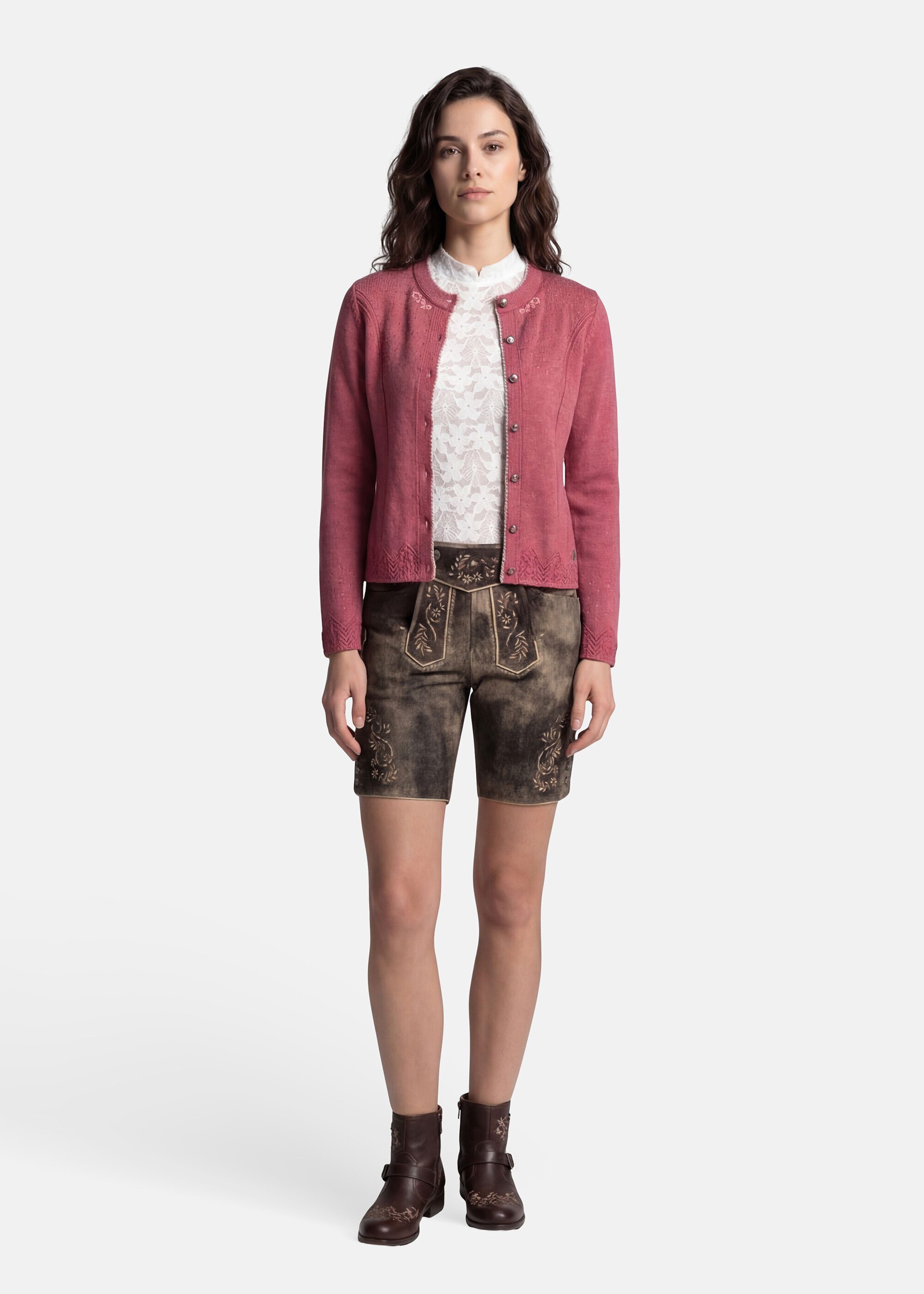 Spieth & Wensky Strickjacke Arianna mit schönen Strickdetails