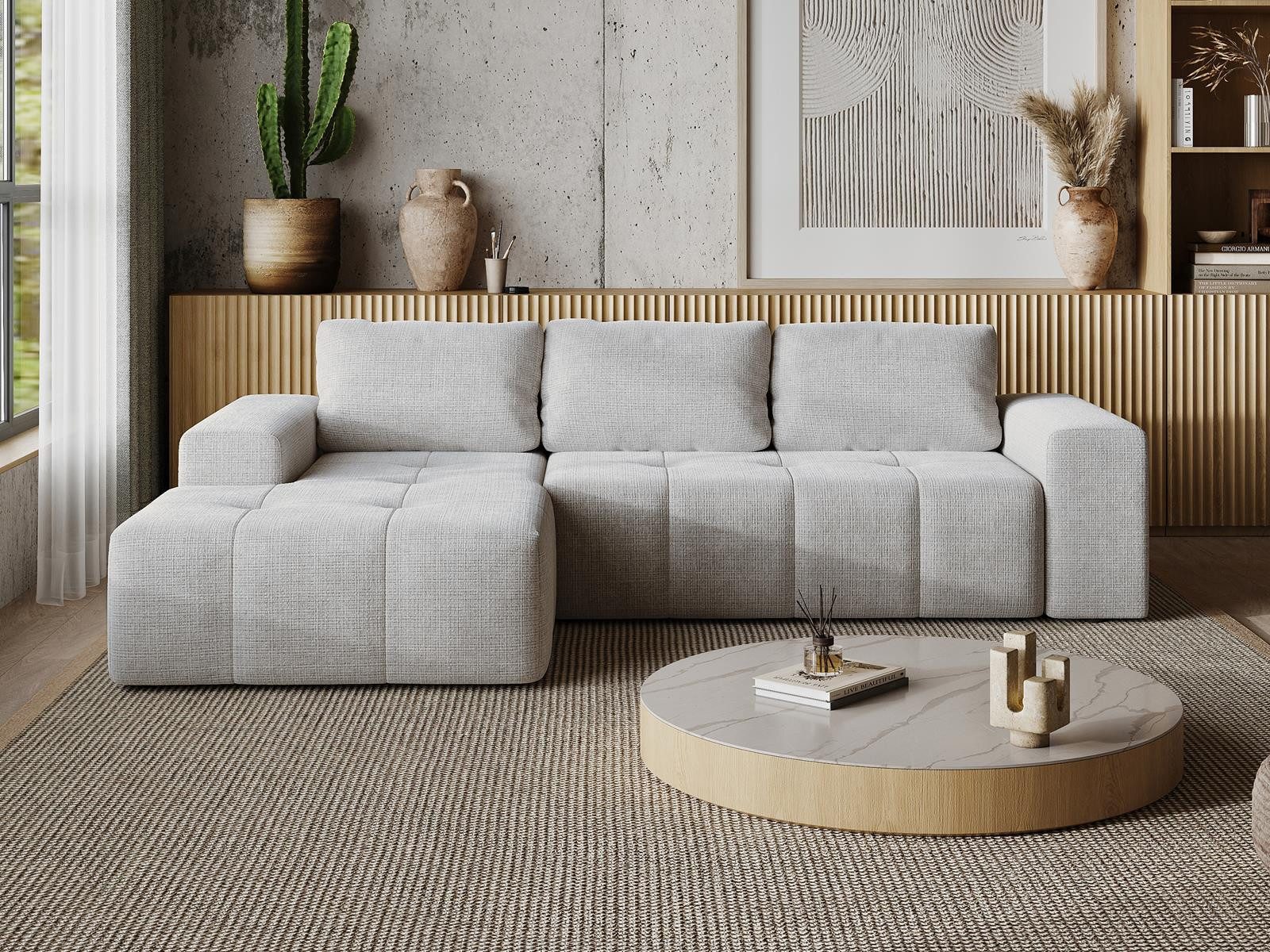 Compleo Ecksofa L form, Modern Couch, günstig online kaufen