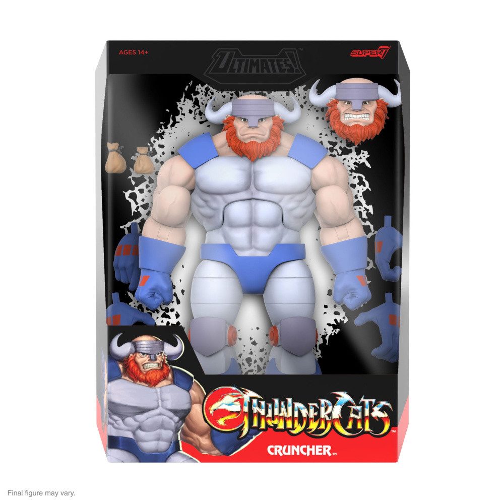 Super7 Actionfigur Thundercats Ultimates Actionfigur Cruncher Wave 12 18 cm