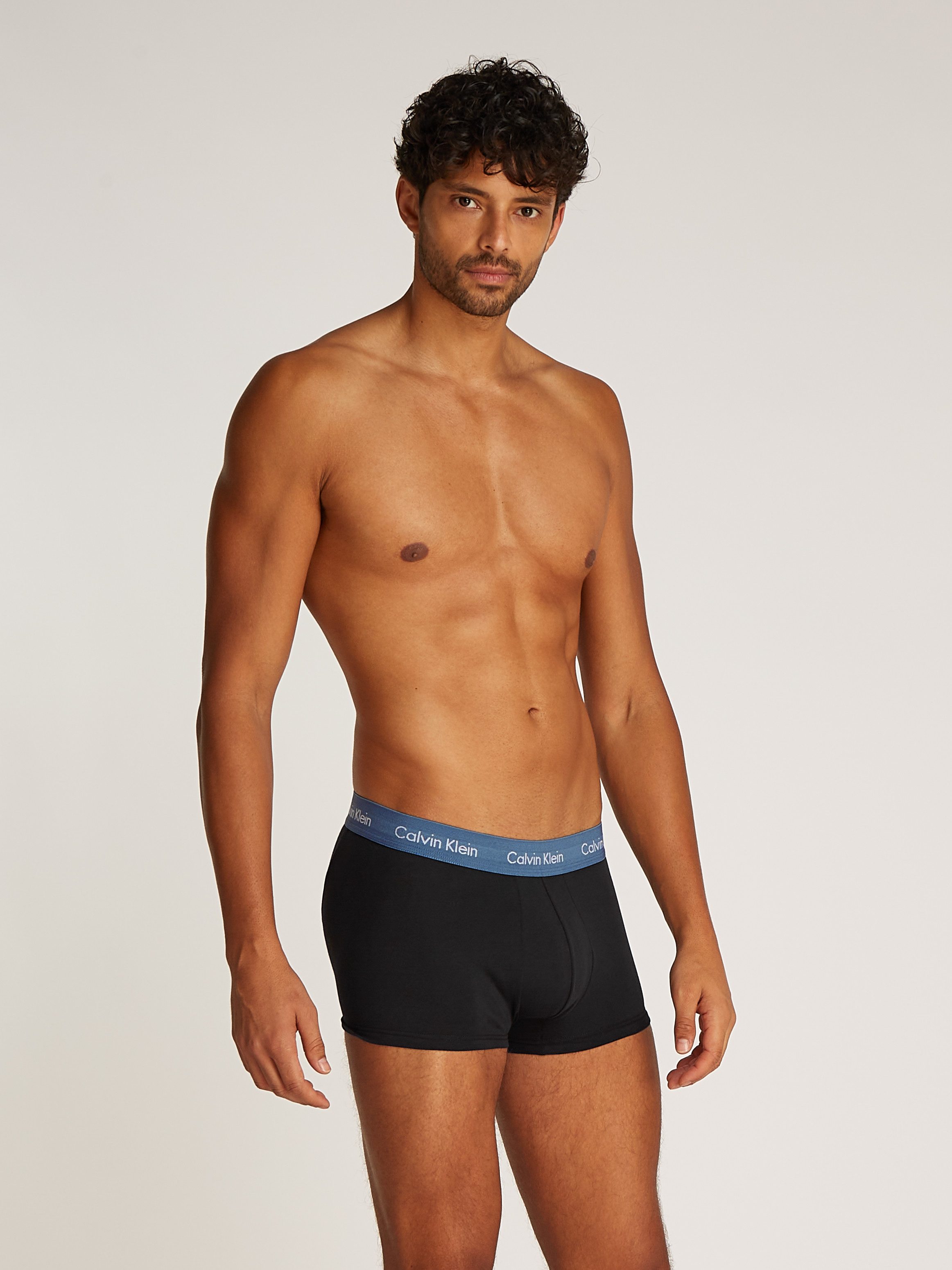 Calvin Klein 3-er Set Low Rise Trunks Schwarz günstig online kaufen