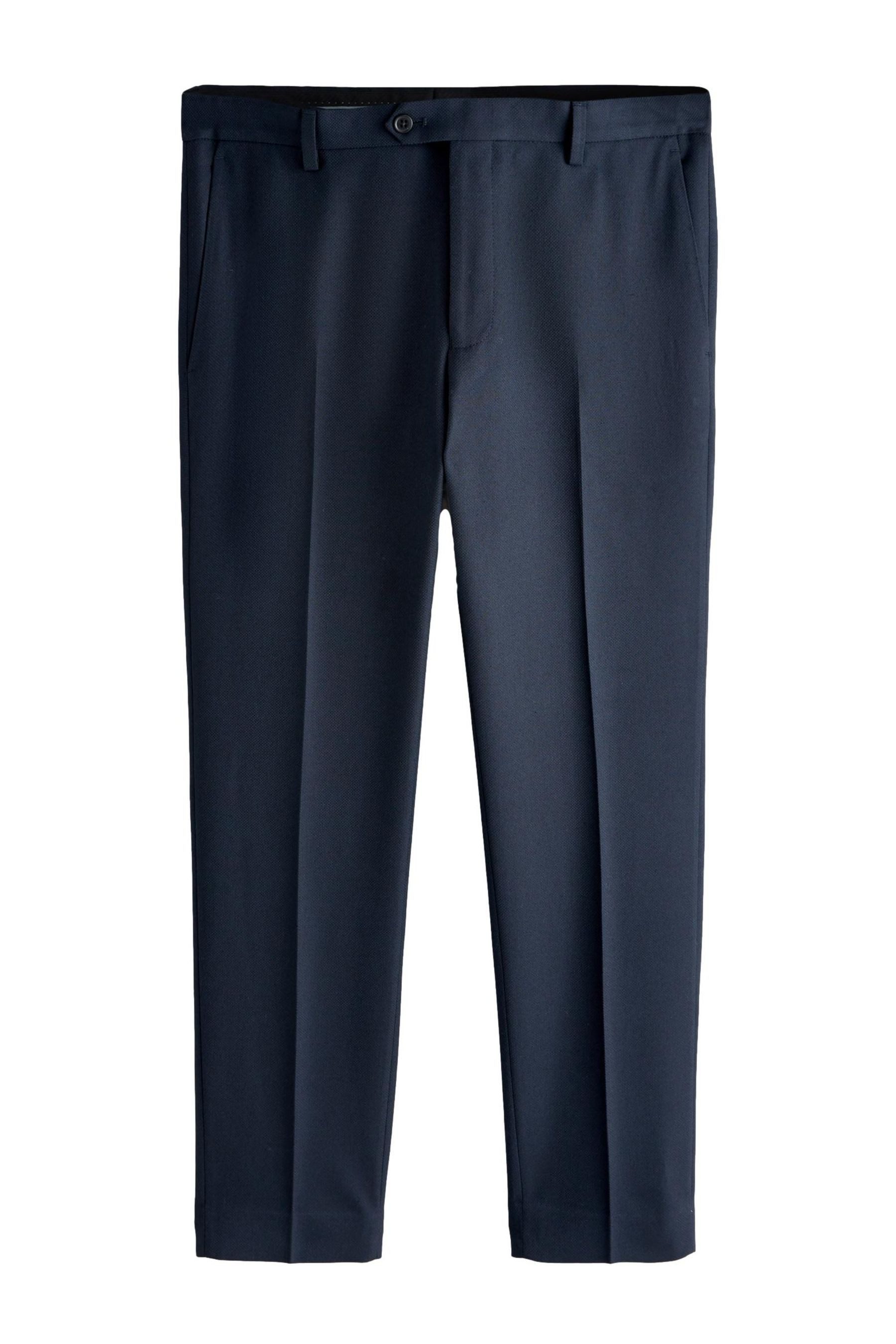 Anzughose Skinny Fit Anzughose mit Struktur