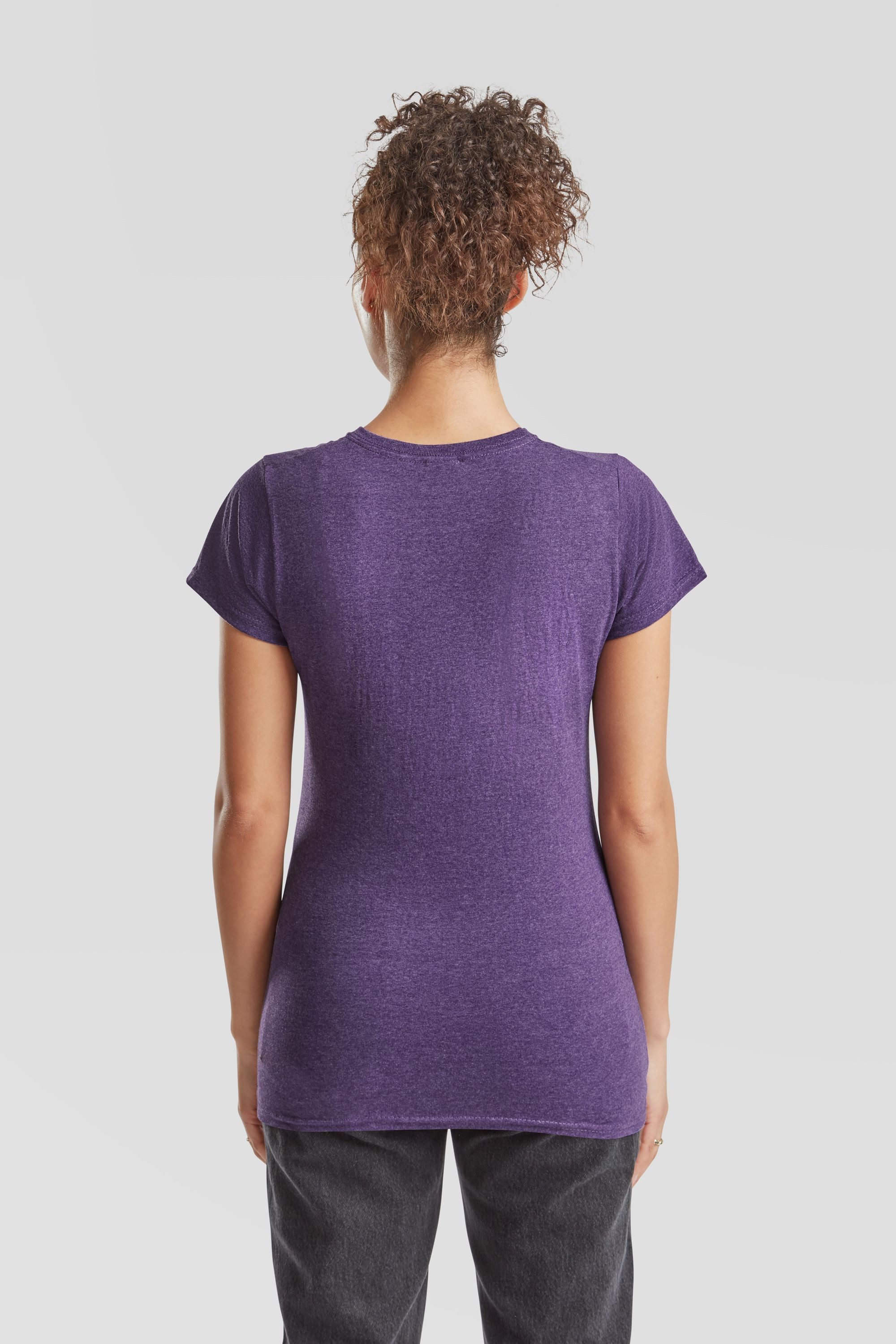Fruit of the Loom Rundhalsshirt Fruit of the Loom Valueweight T Lady-Fit – Bild 5 von 5