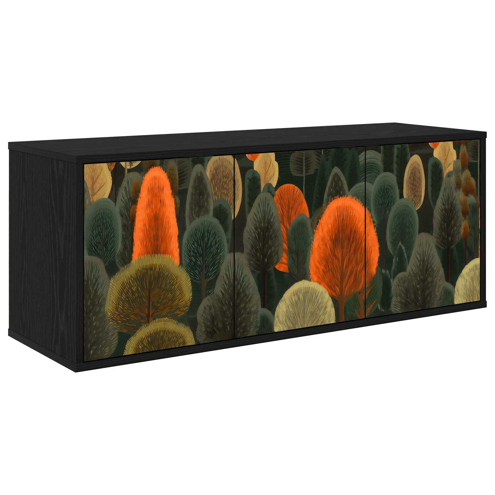 vidaXL TV-Schrank Wandmontierter TV-Schrank ZAANDAM 102 x 33 x 40 cm (1-St)