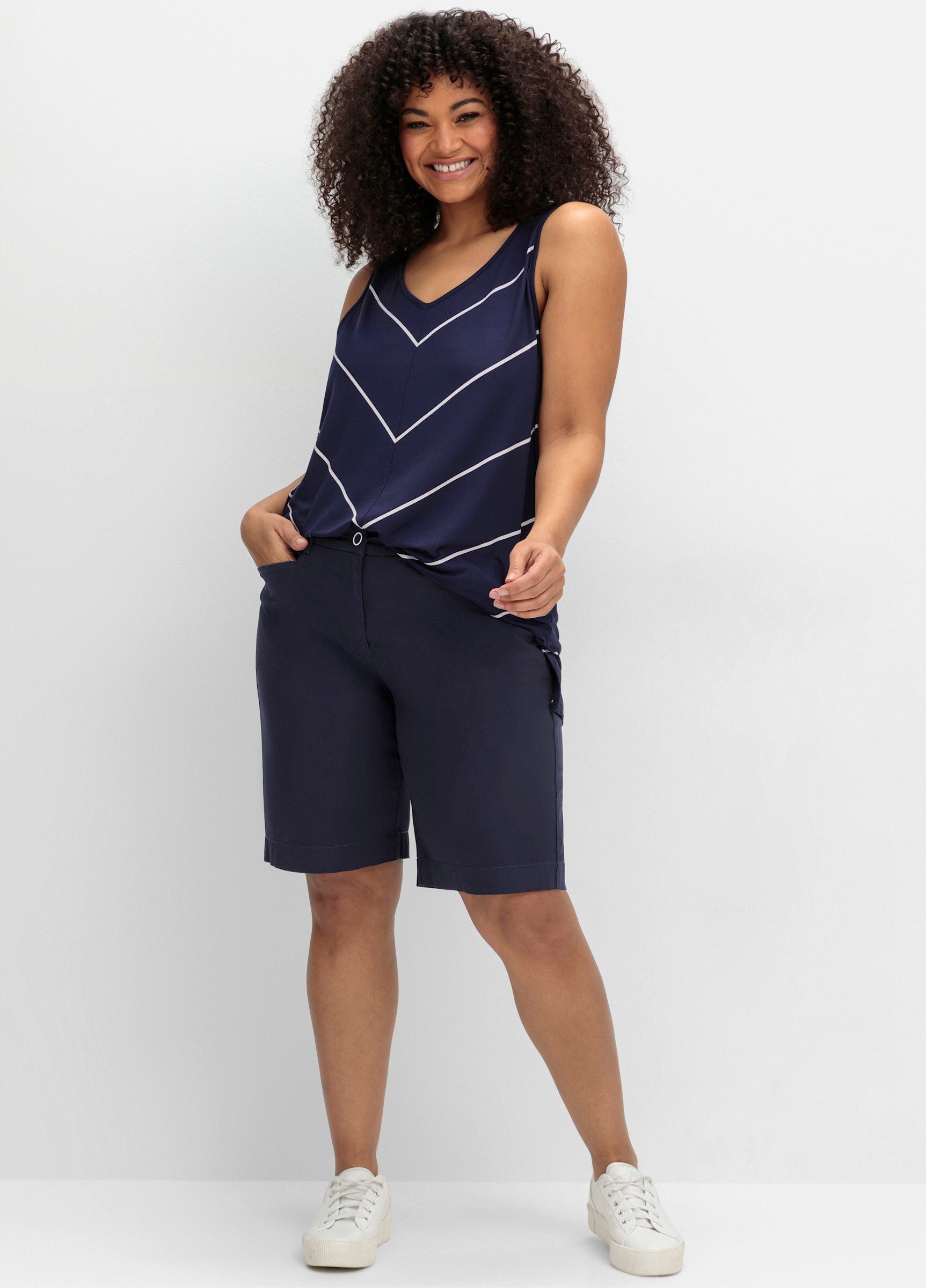 Sheego Shorts Bermuda günstig online kaufen