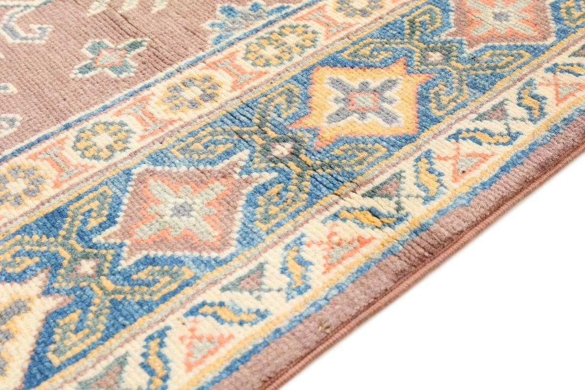 120x171 mm 5 Kazak Orientteppich Höhe: Handgeknüpfter Orientteppich, Nain Trading, rechteckig,