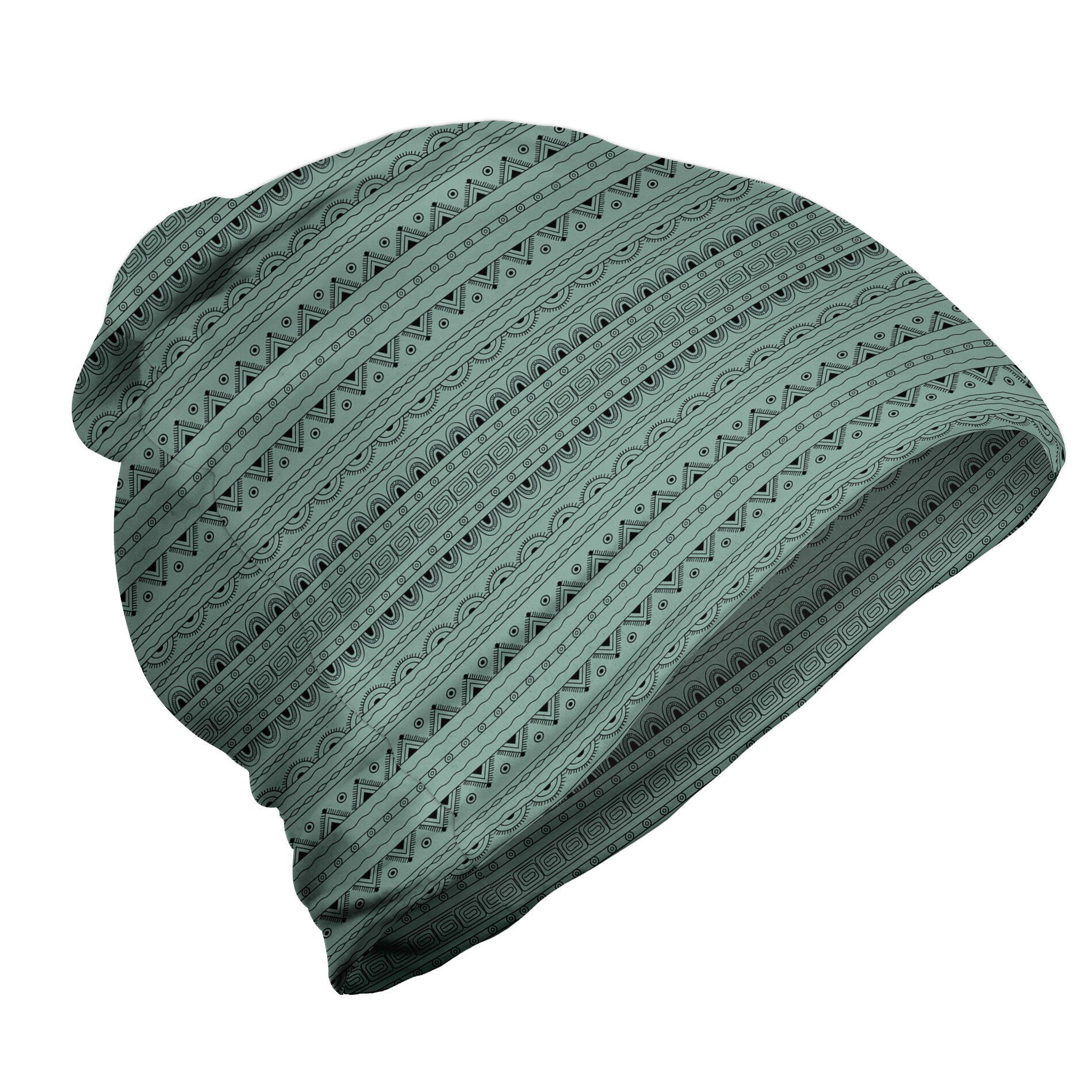 Abakuhaus Beanie Wandern im Freien Stammes Ethnische Geometrische Funky Forms